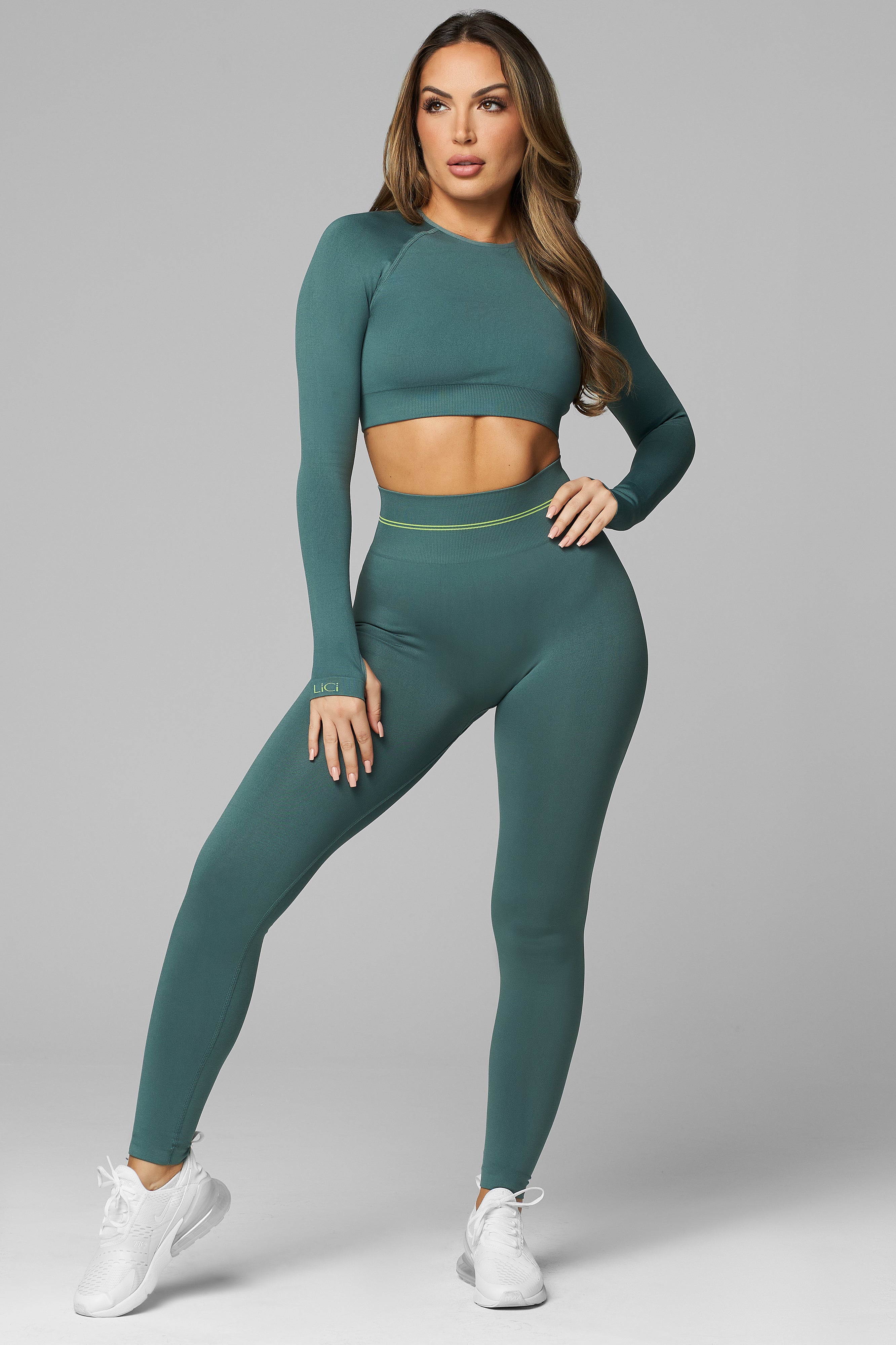 Pine True Form Seamless Long Sleeve