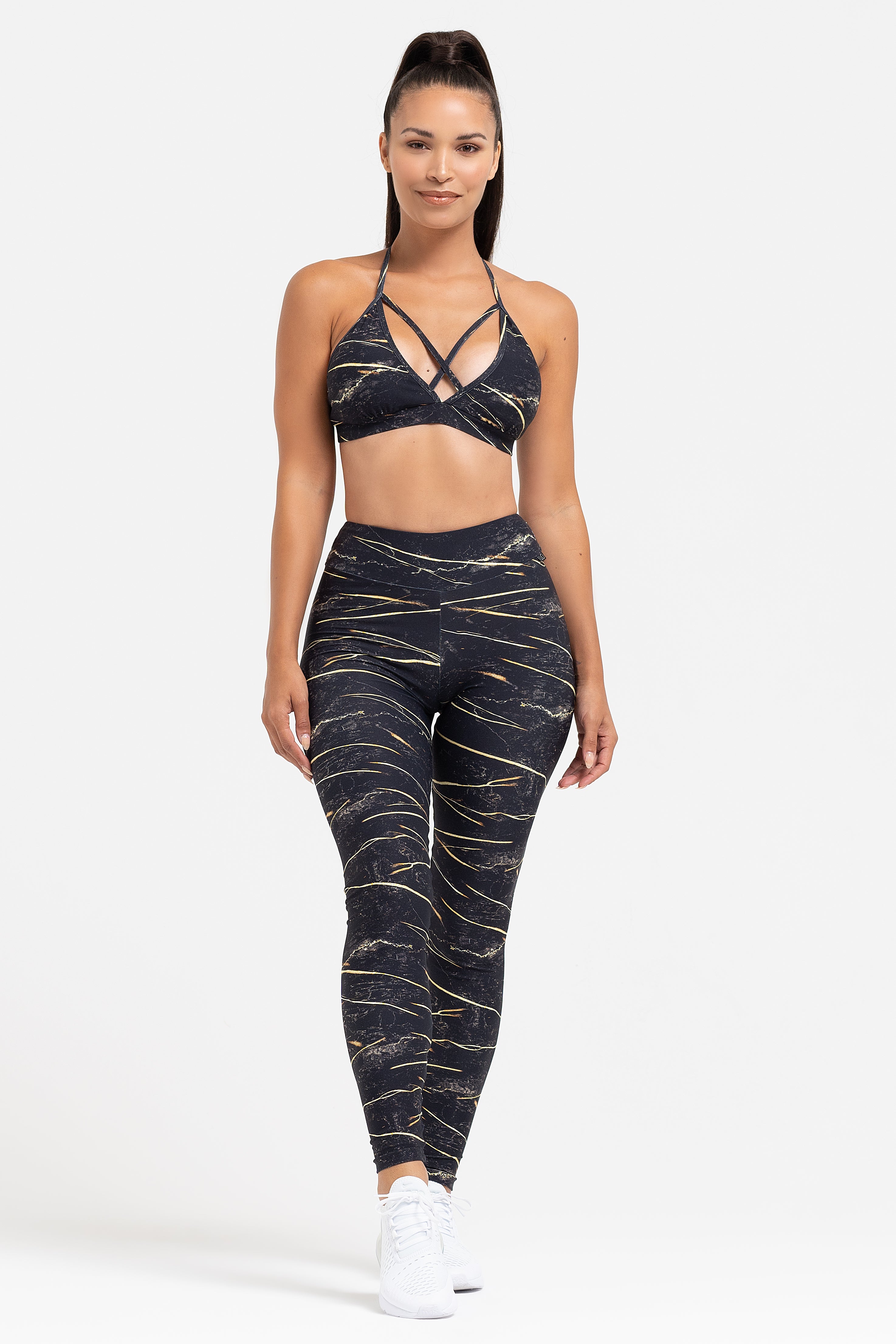 Tiger's Eye Strappy Bra