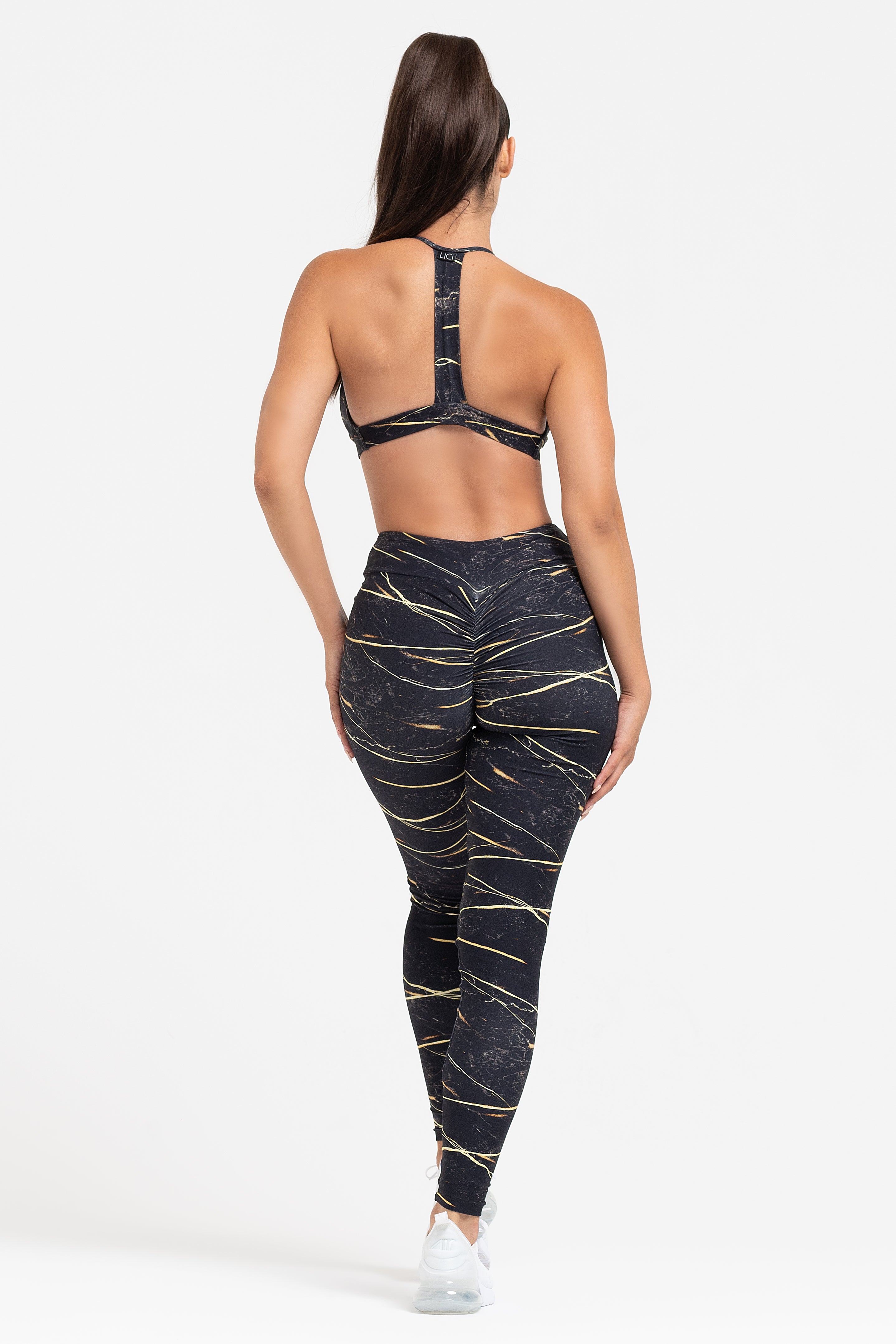 Tiger's Eye Strappy Bra