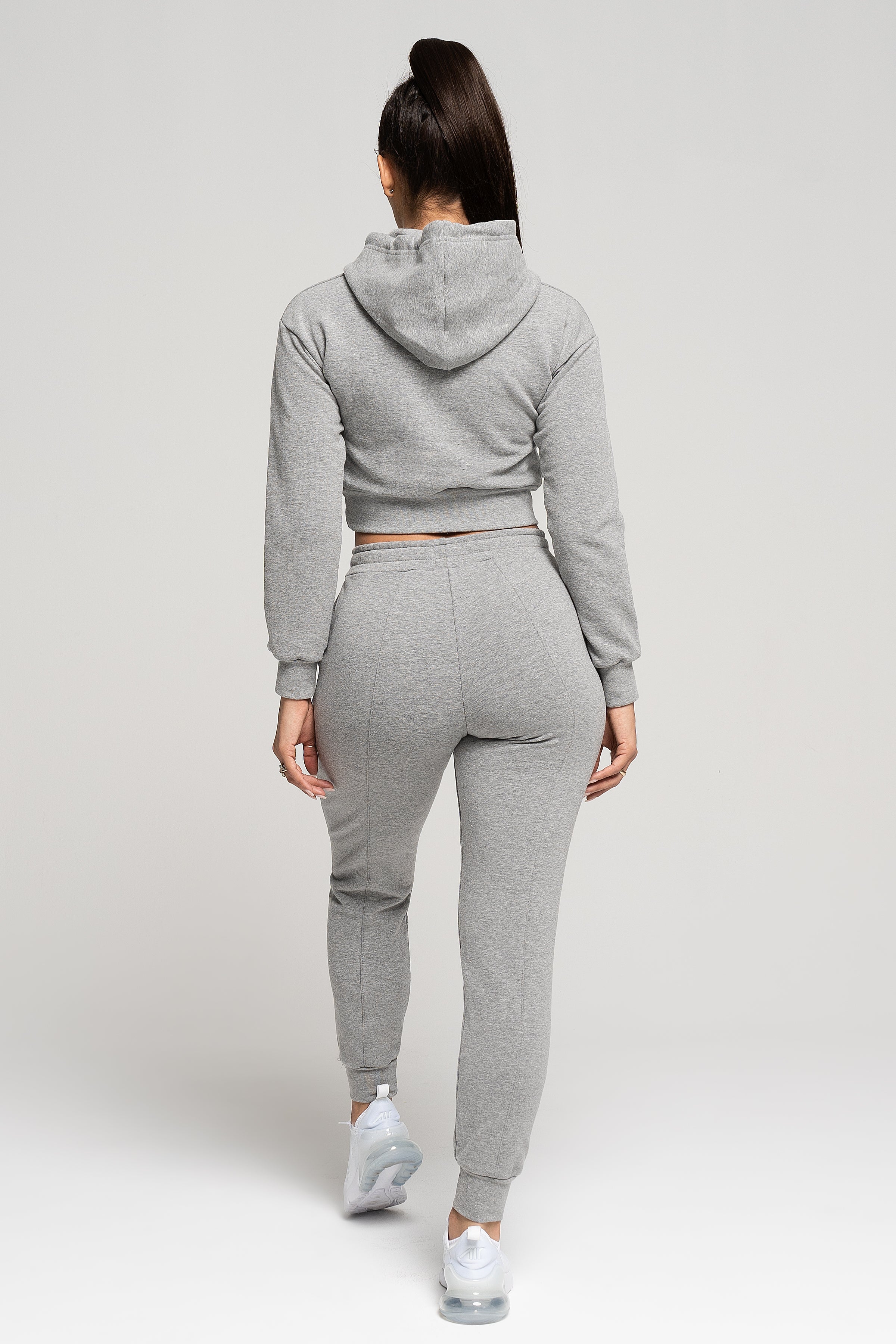 Grey Fitted Sweatpant