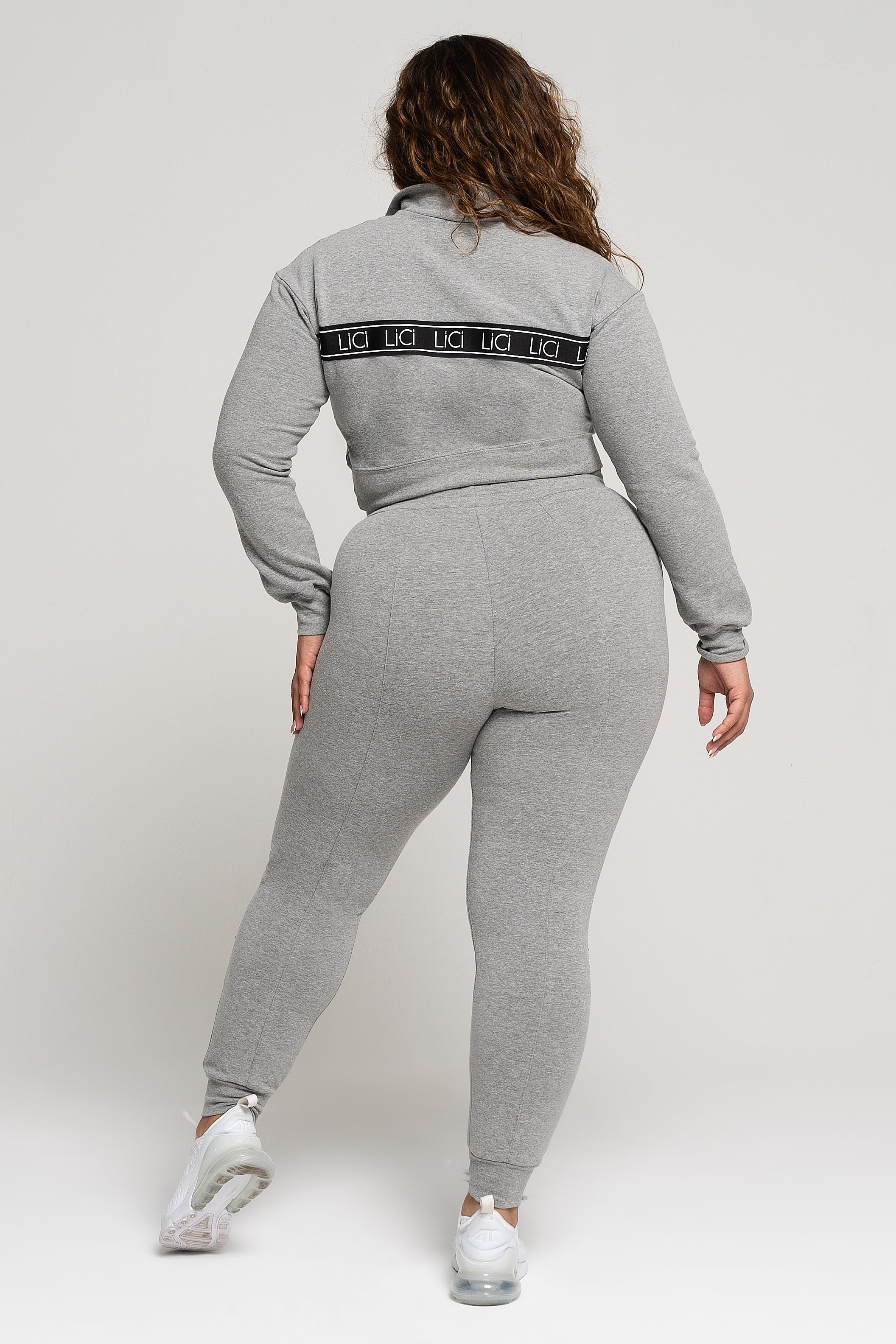 Grey Fitted Sweatpant