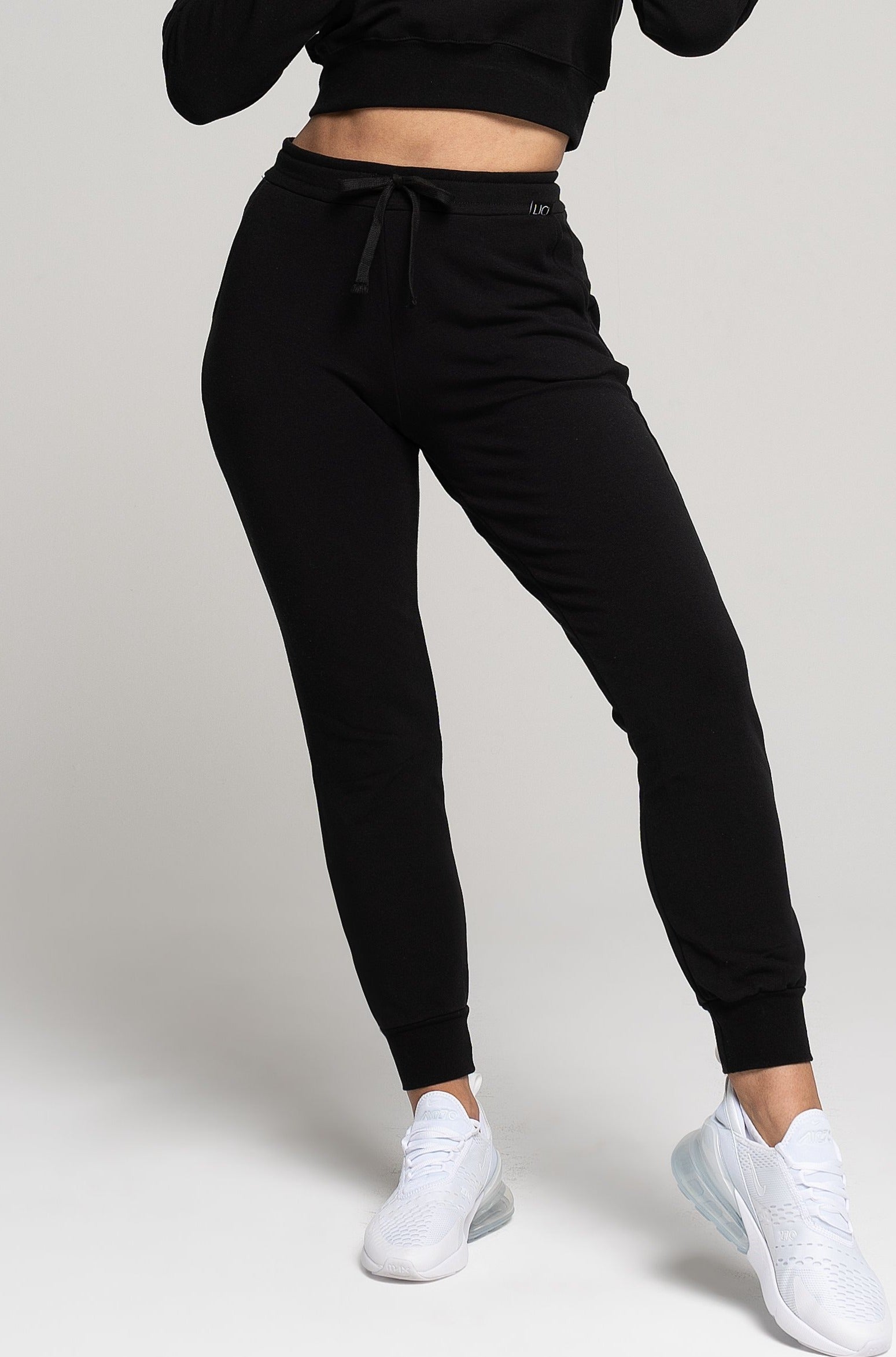 LiCi Fit Black Fitted Sweatpants