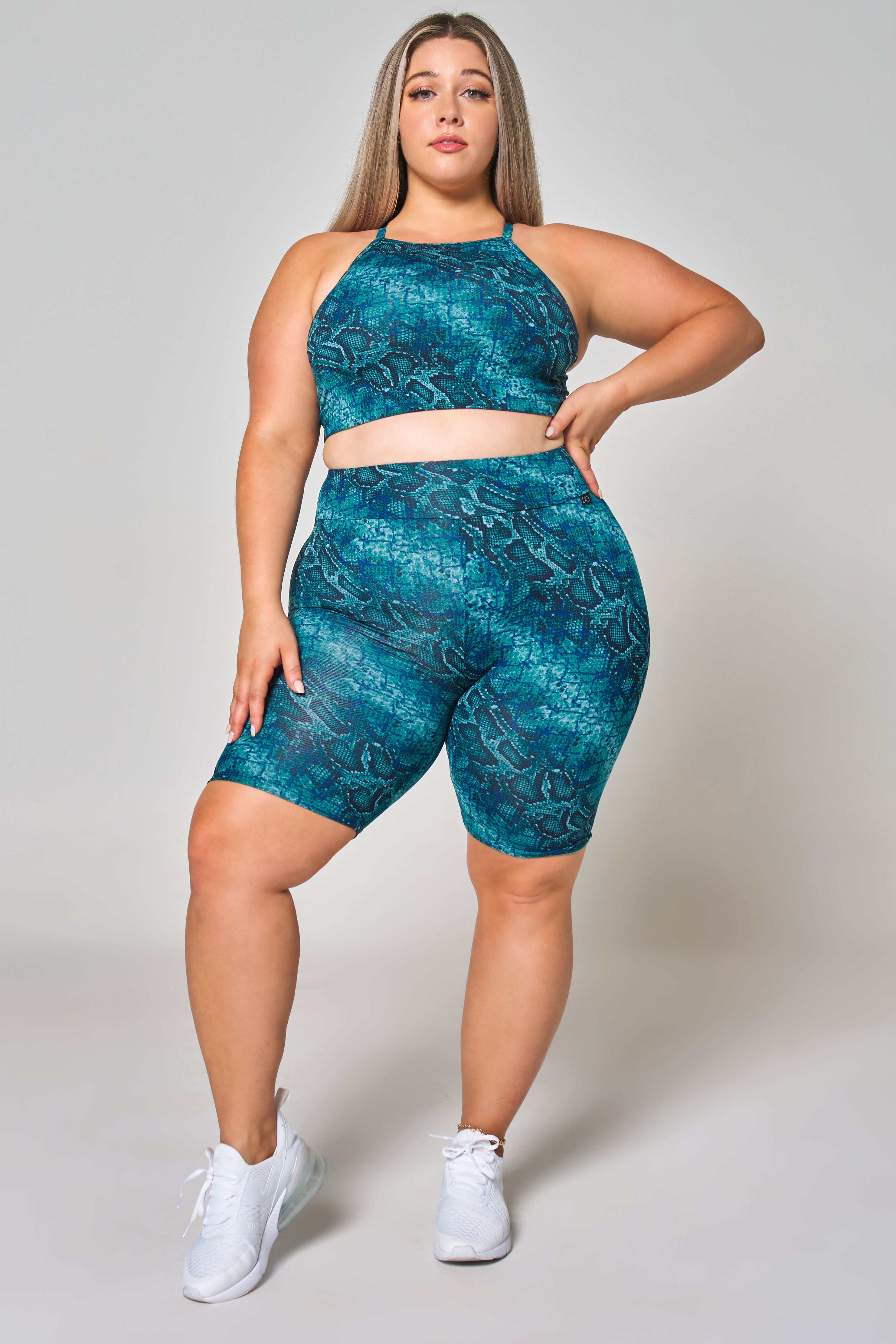 Serenity High Waist Scrunch Biker Short