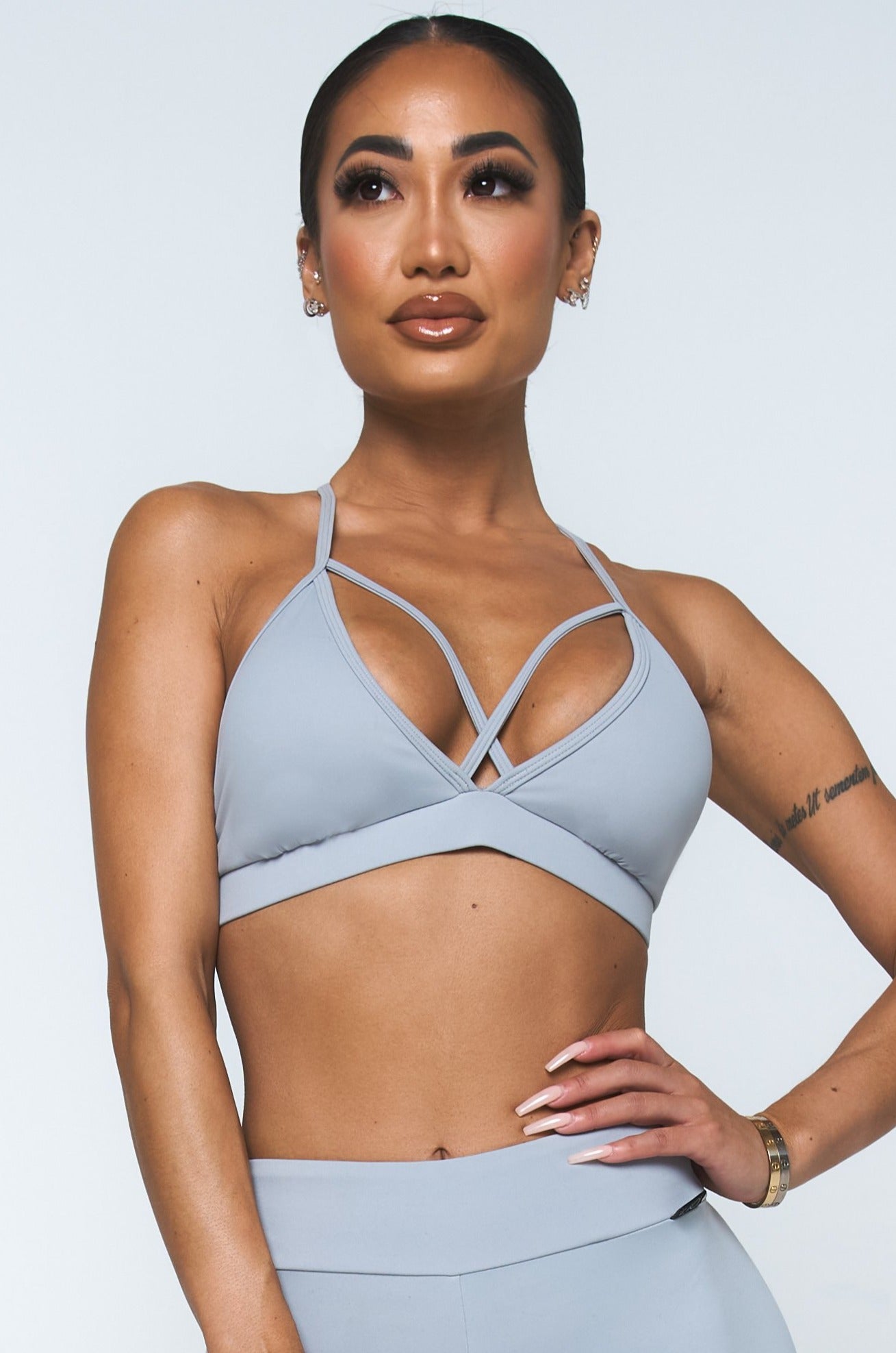 Iced Strappy Bra