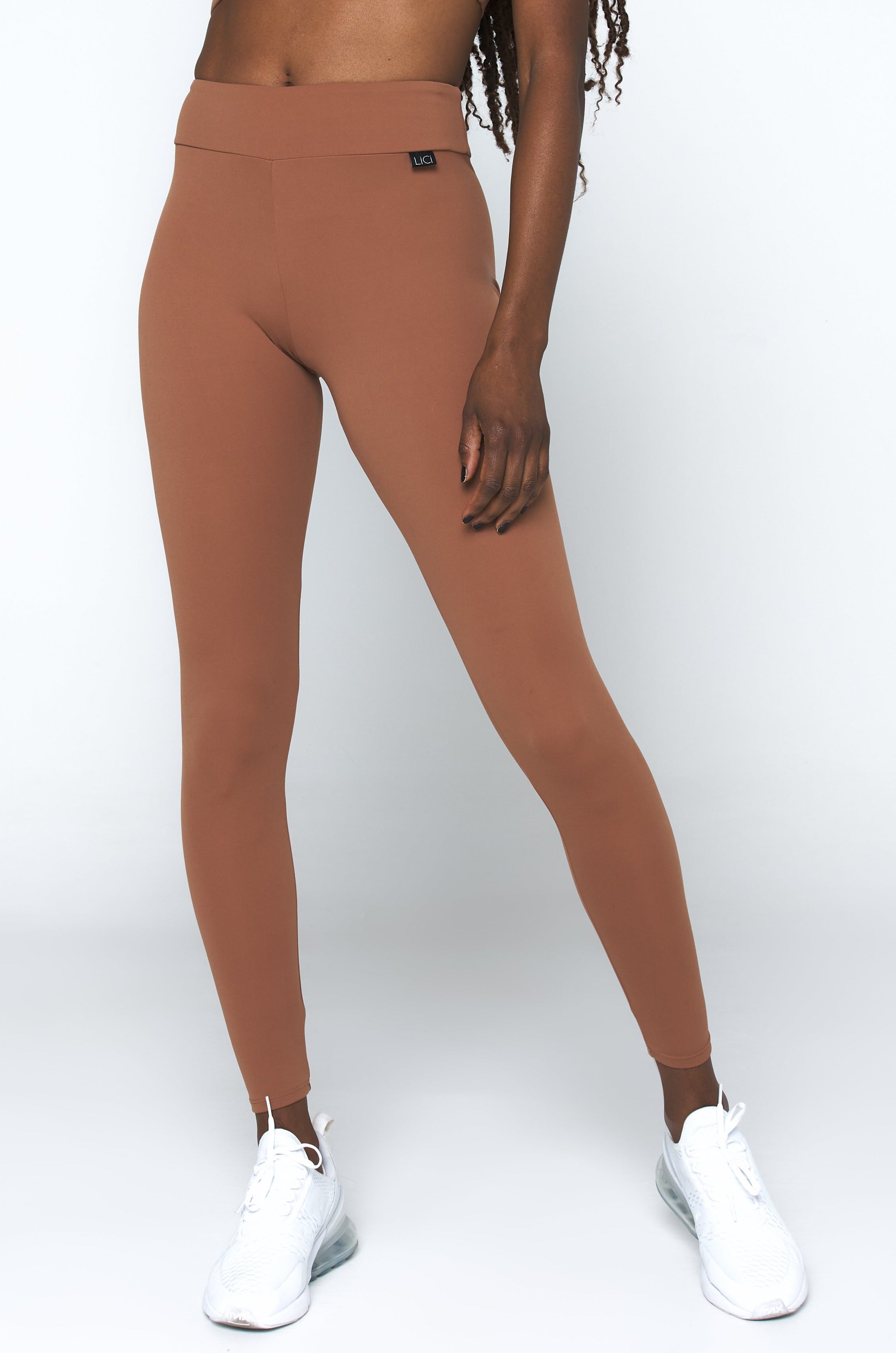 Mocha High Waist Scrunch Legging