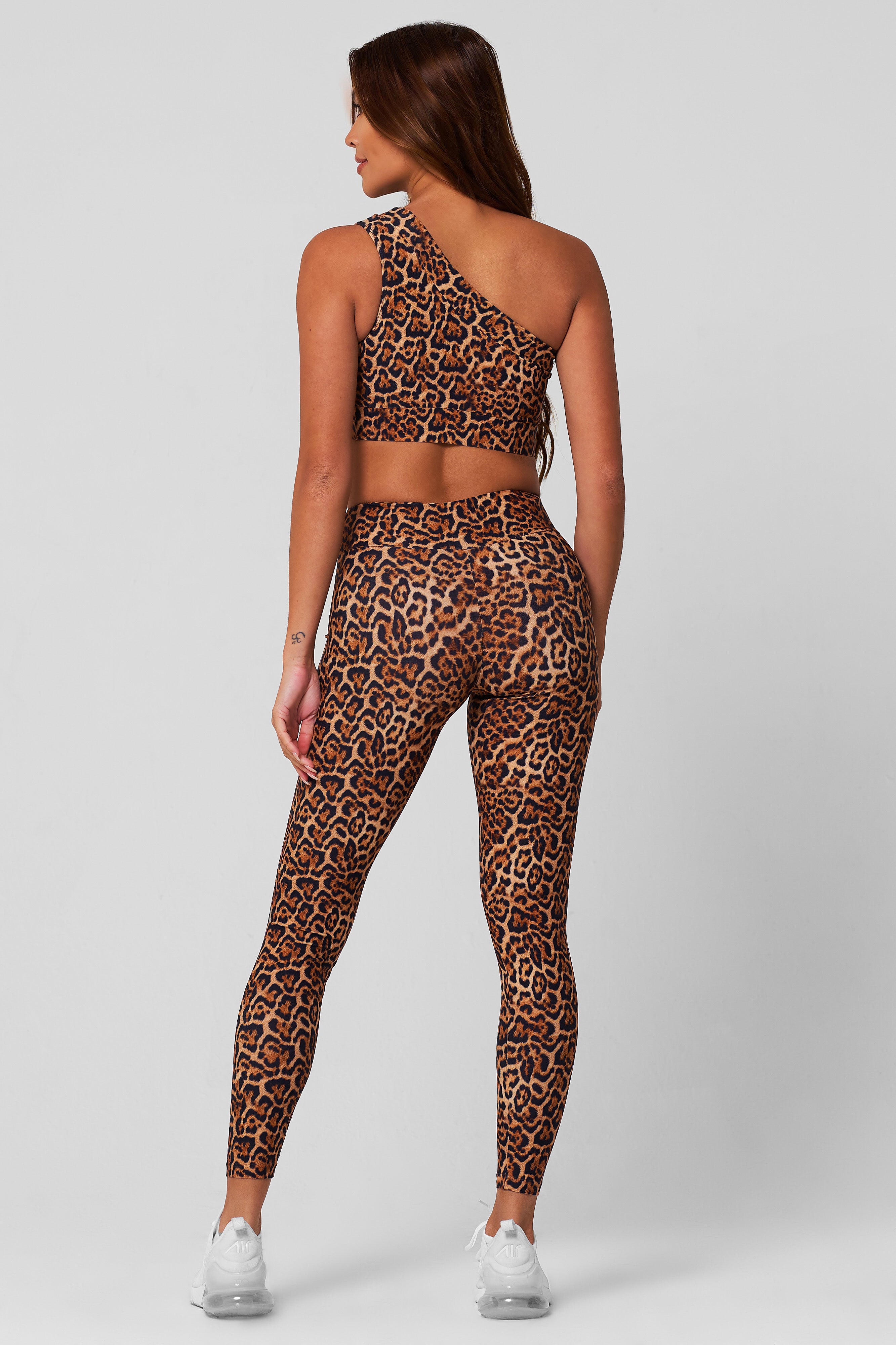 Cheetah Classic One Shoulder Bra