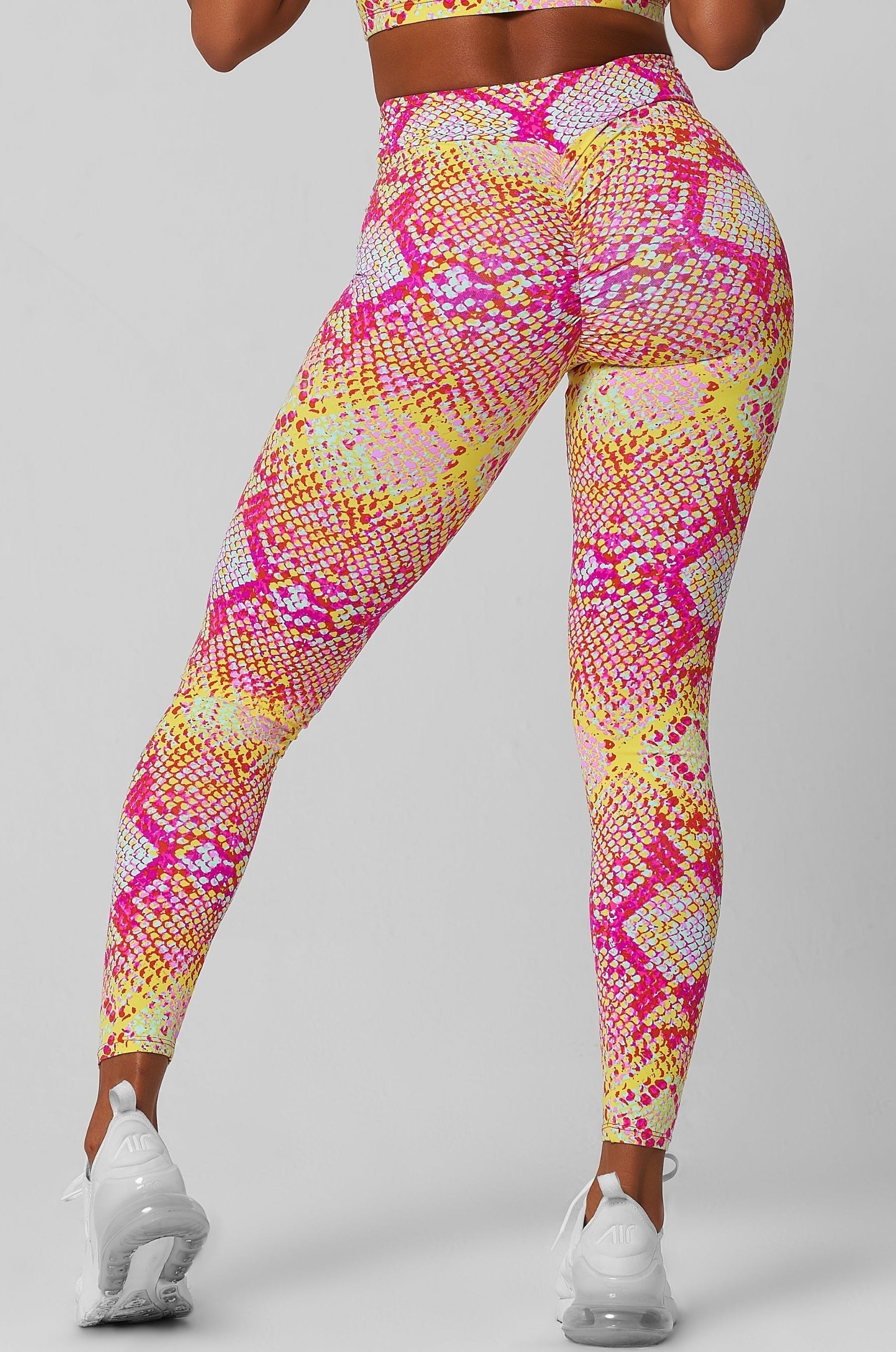 Pink Lemonade High Waist Scrunch Legging