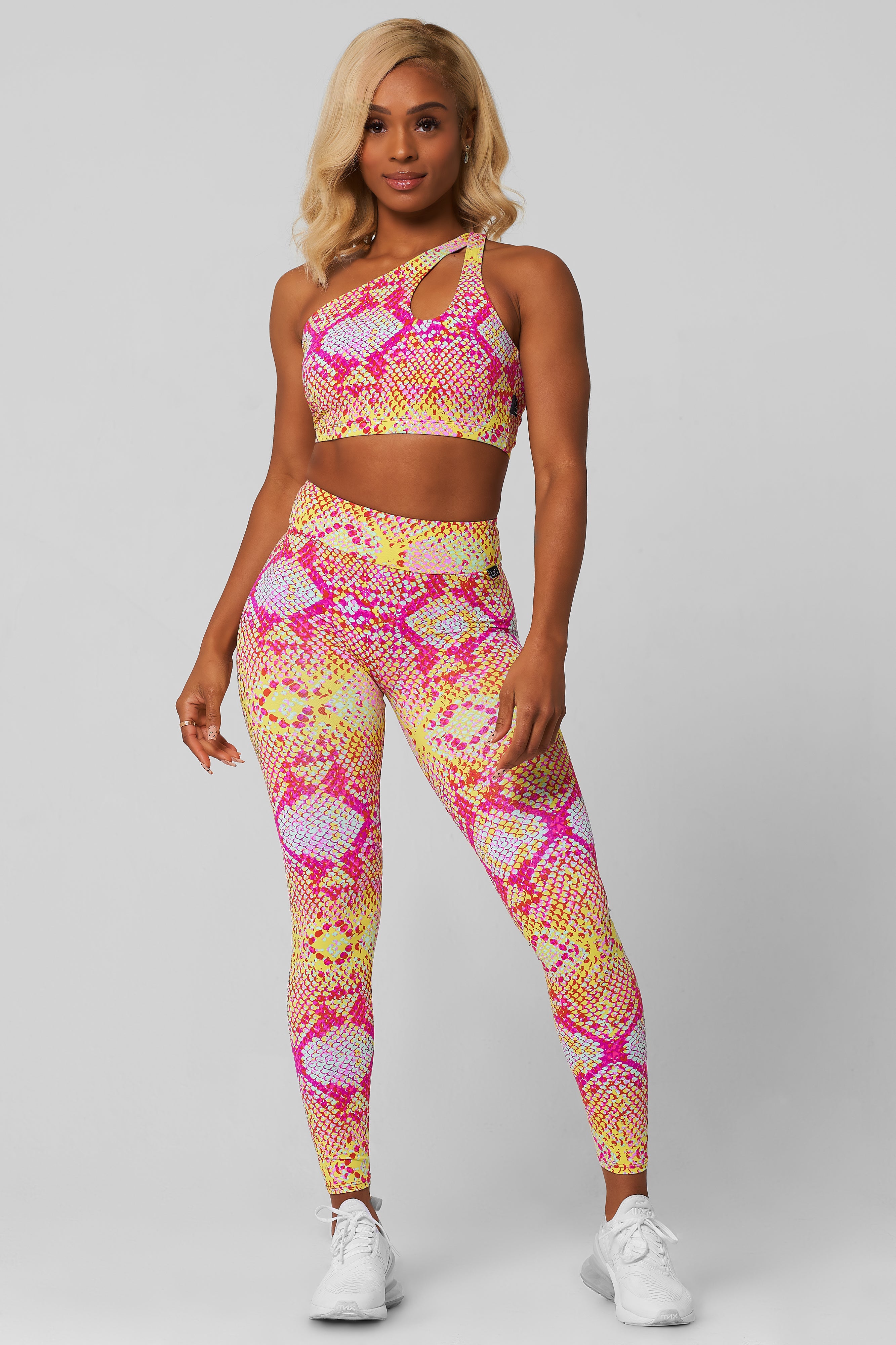 Pink Lemonade One Shoulder Bra