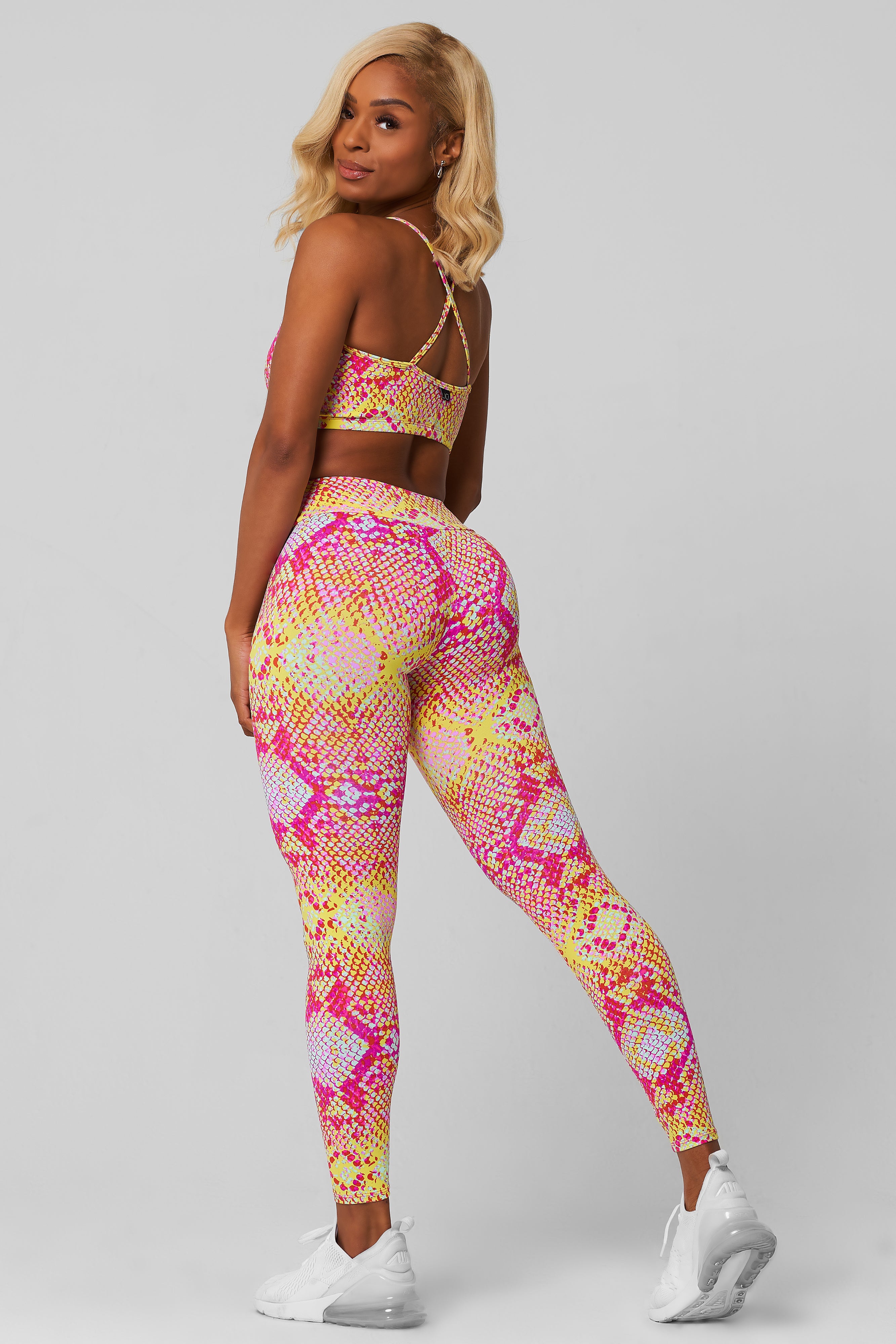 Pink Lemonade Criss Cross Crop Top