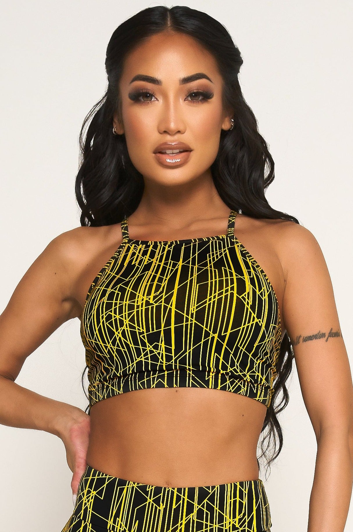 Pulse Criss Cross Crop Top