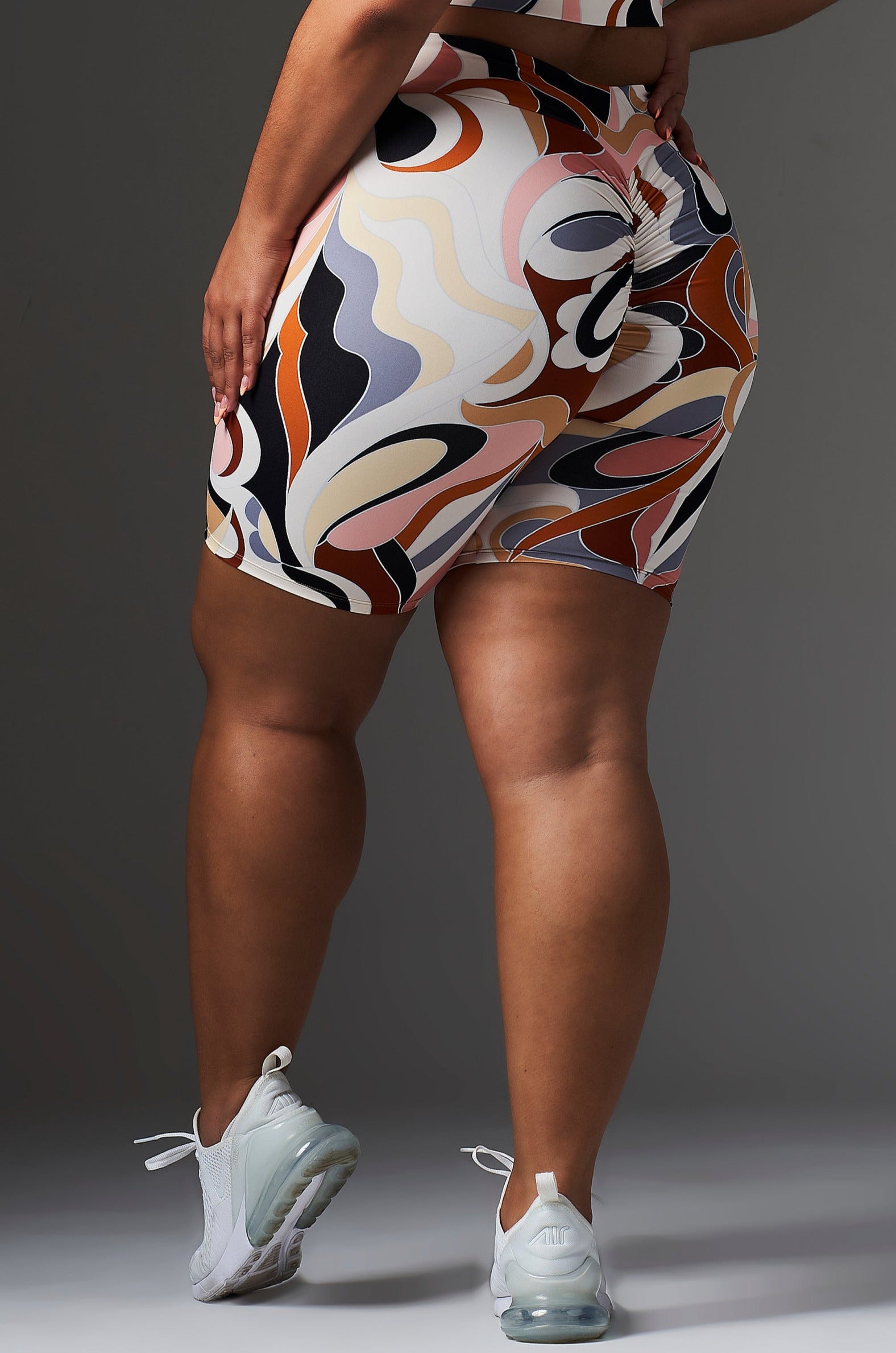 Pixie High Waist Scrunch Biker Short