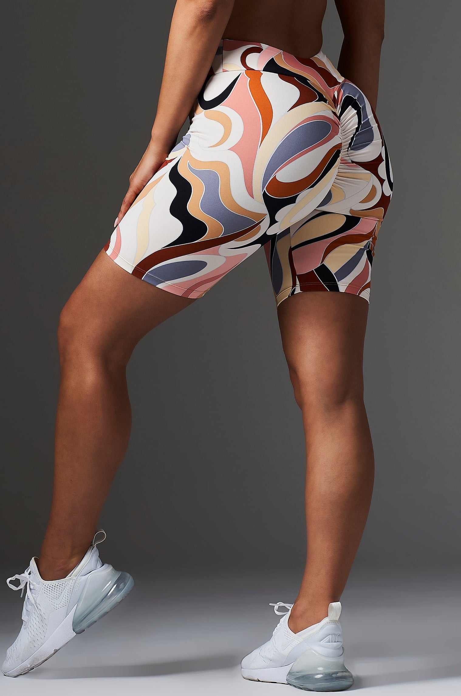 Pixie High Waist Scrunch Biker Short