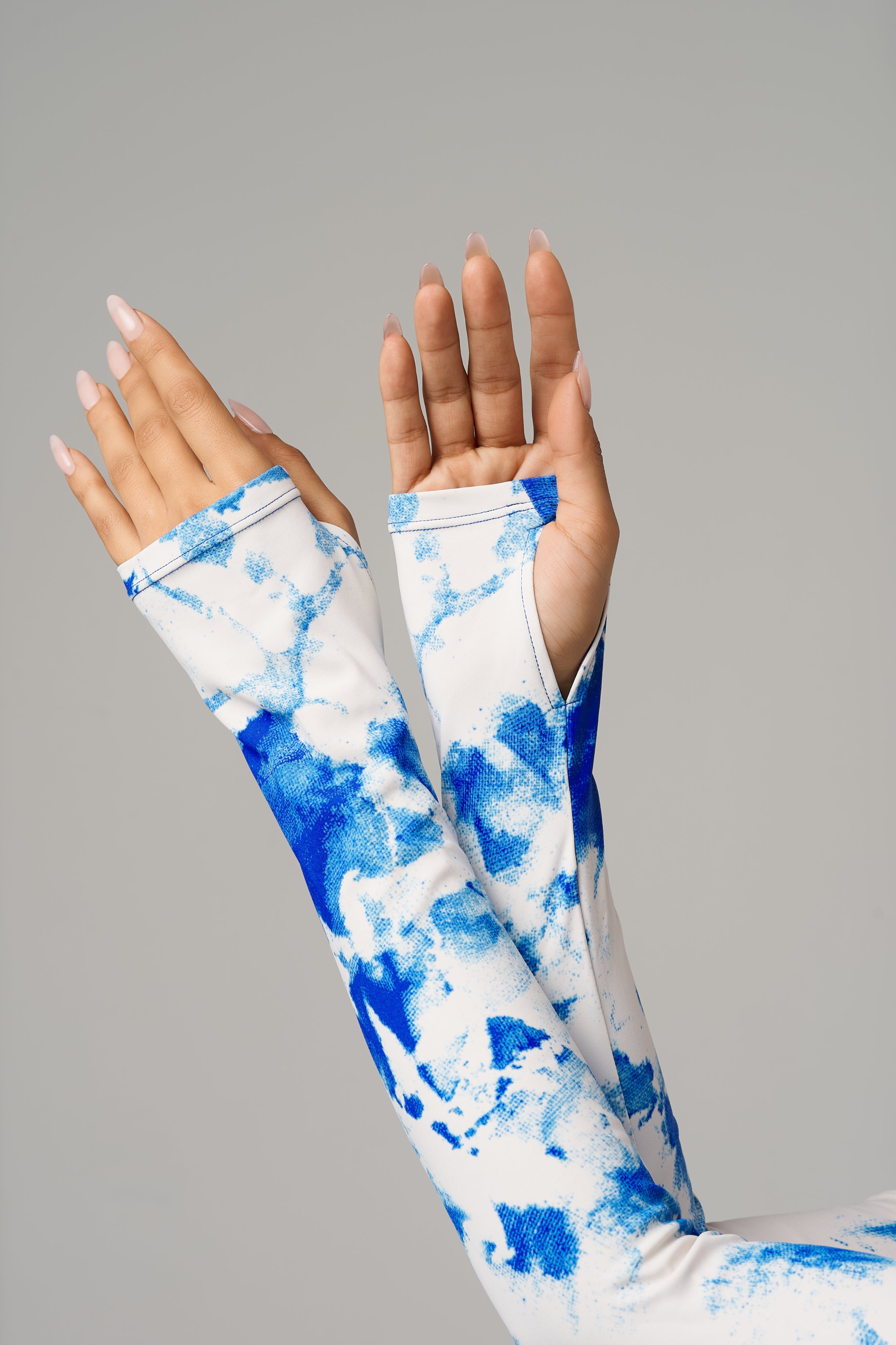 Santorini Long Sleeve Crop Top