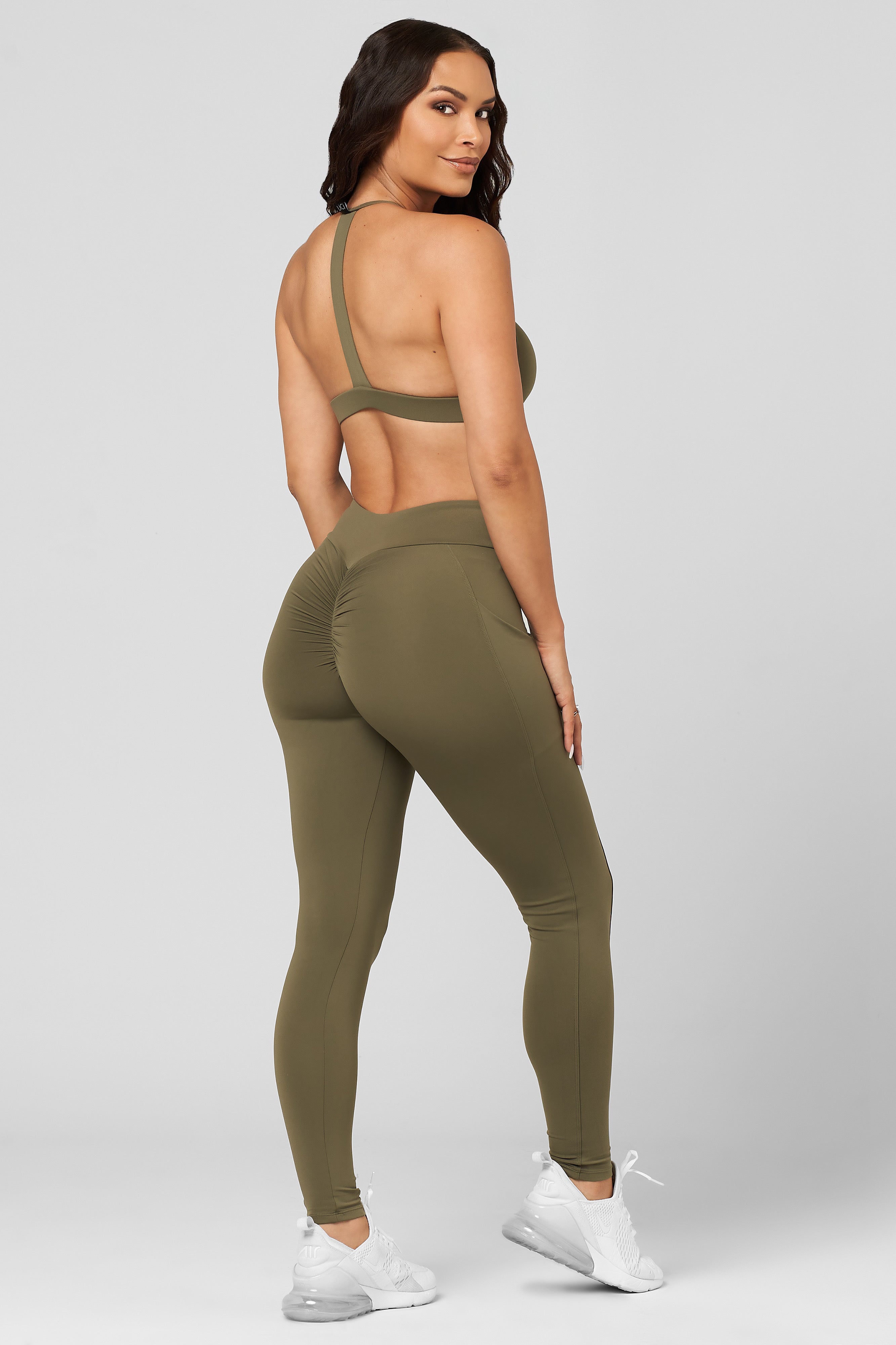 Sage Strappy Bra