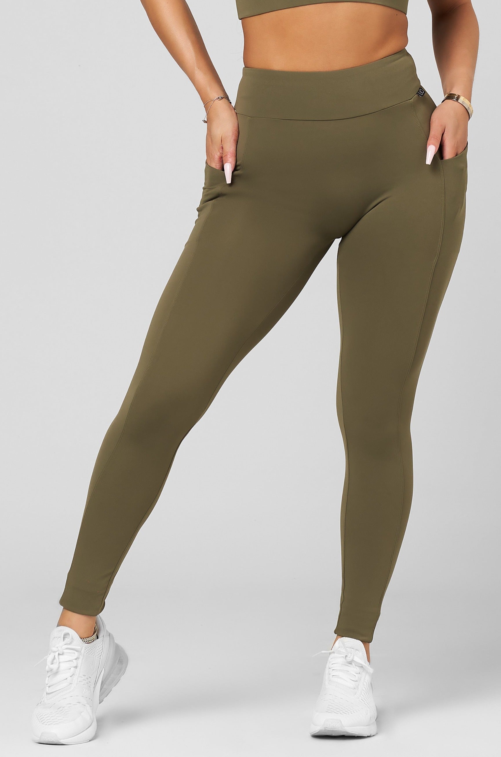 Sage High Waist Scrunch Legging