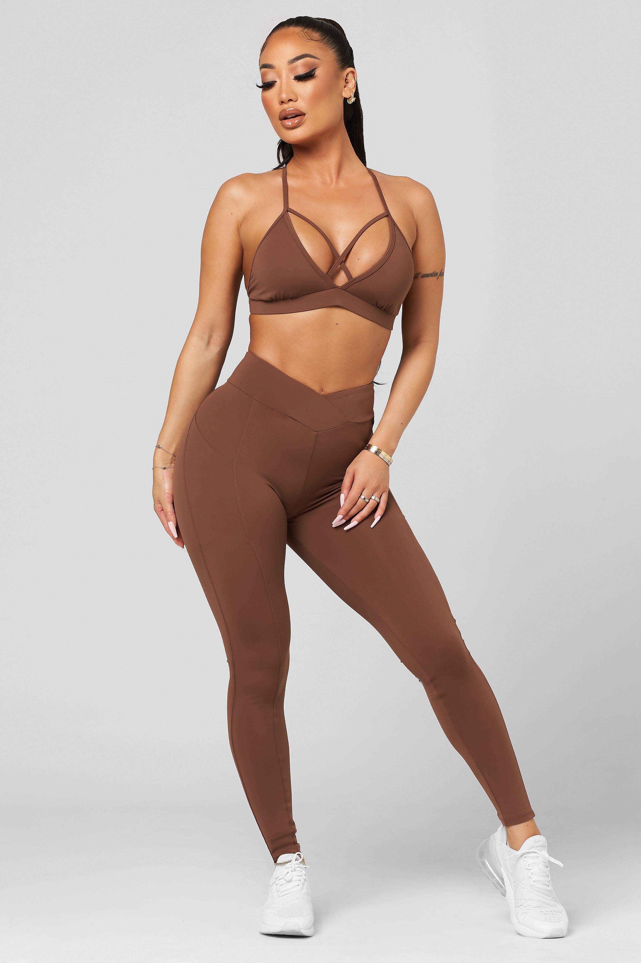 Cinnamon Strappy Bra