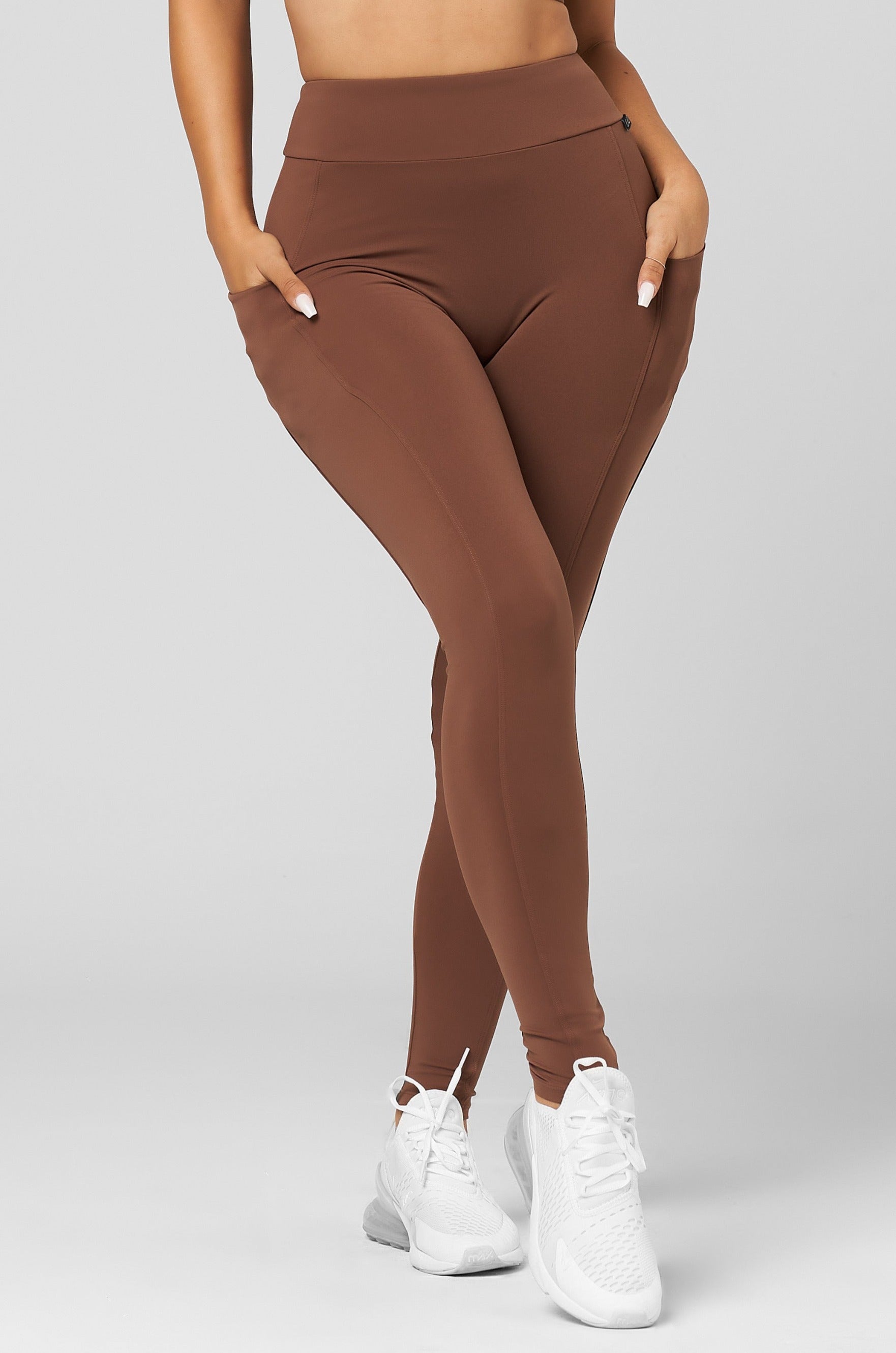 Cinnamon High Waist Scrunch Legging