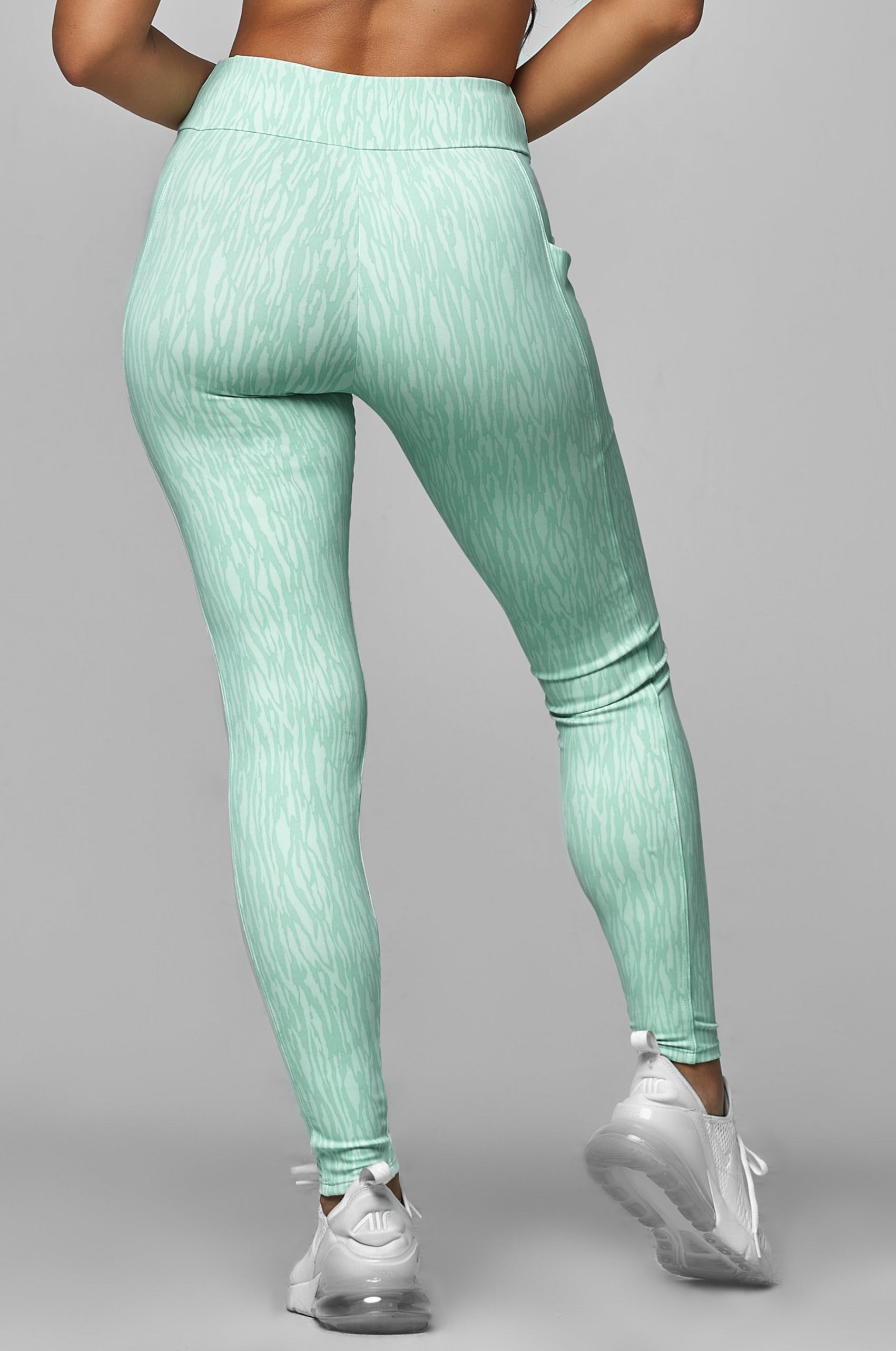 Mint Zebra Pocket Legging