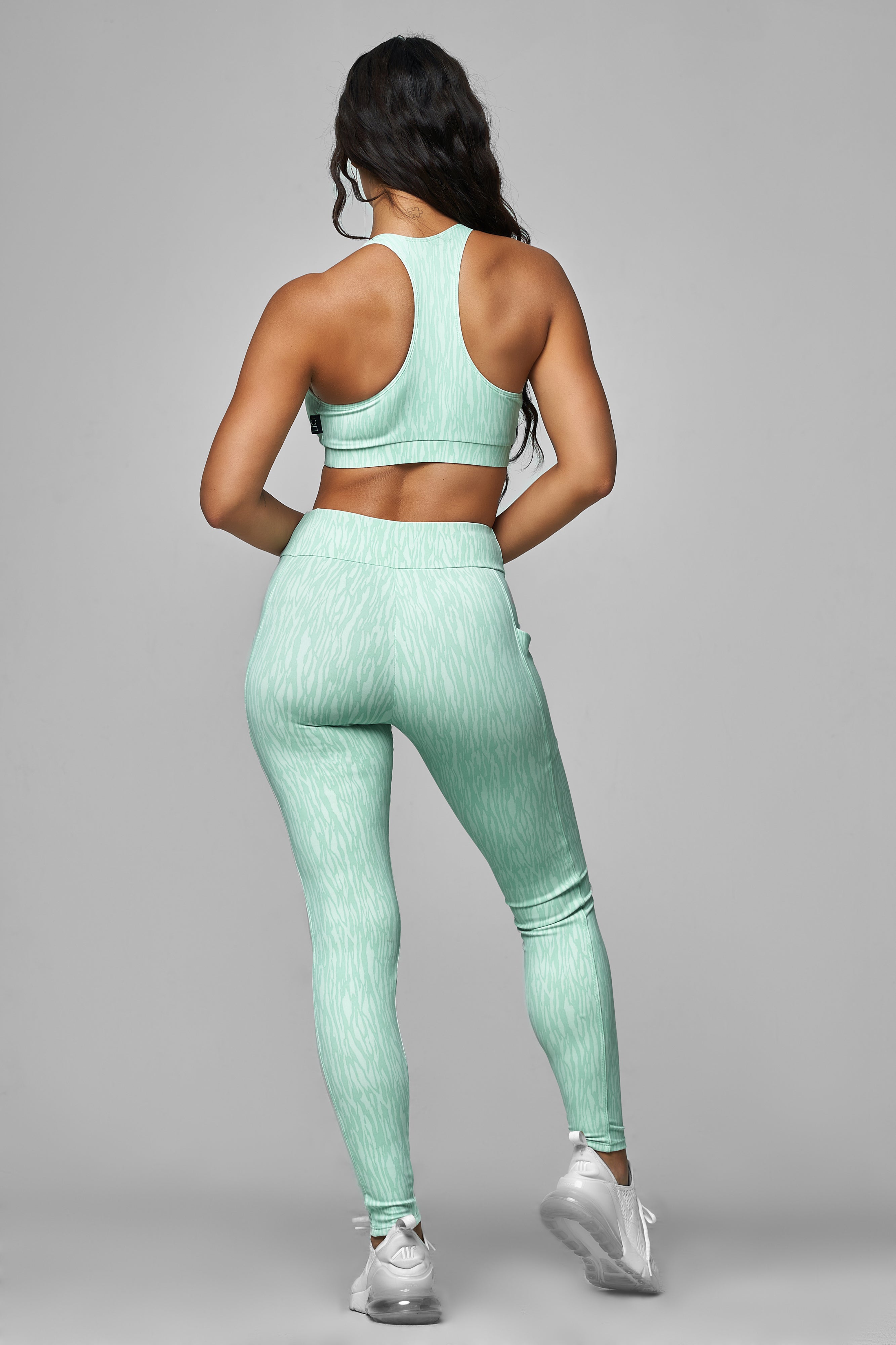 Mint Zebra Pocket Legging