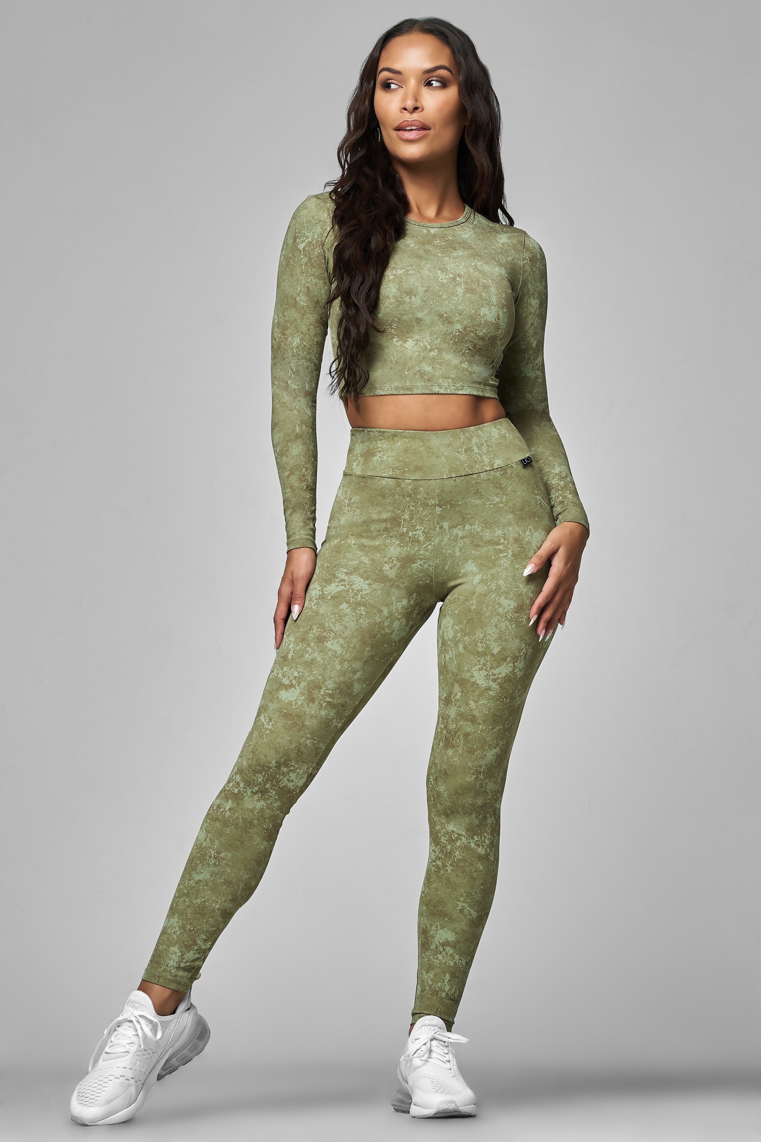 Iris Long Sleeve Crop Top