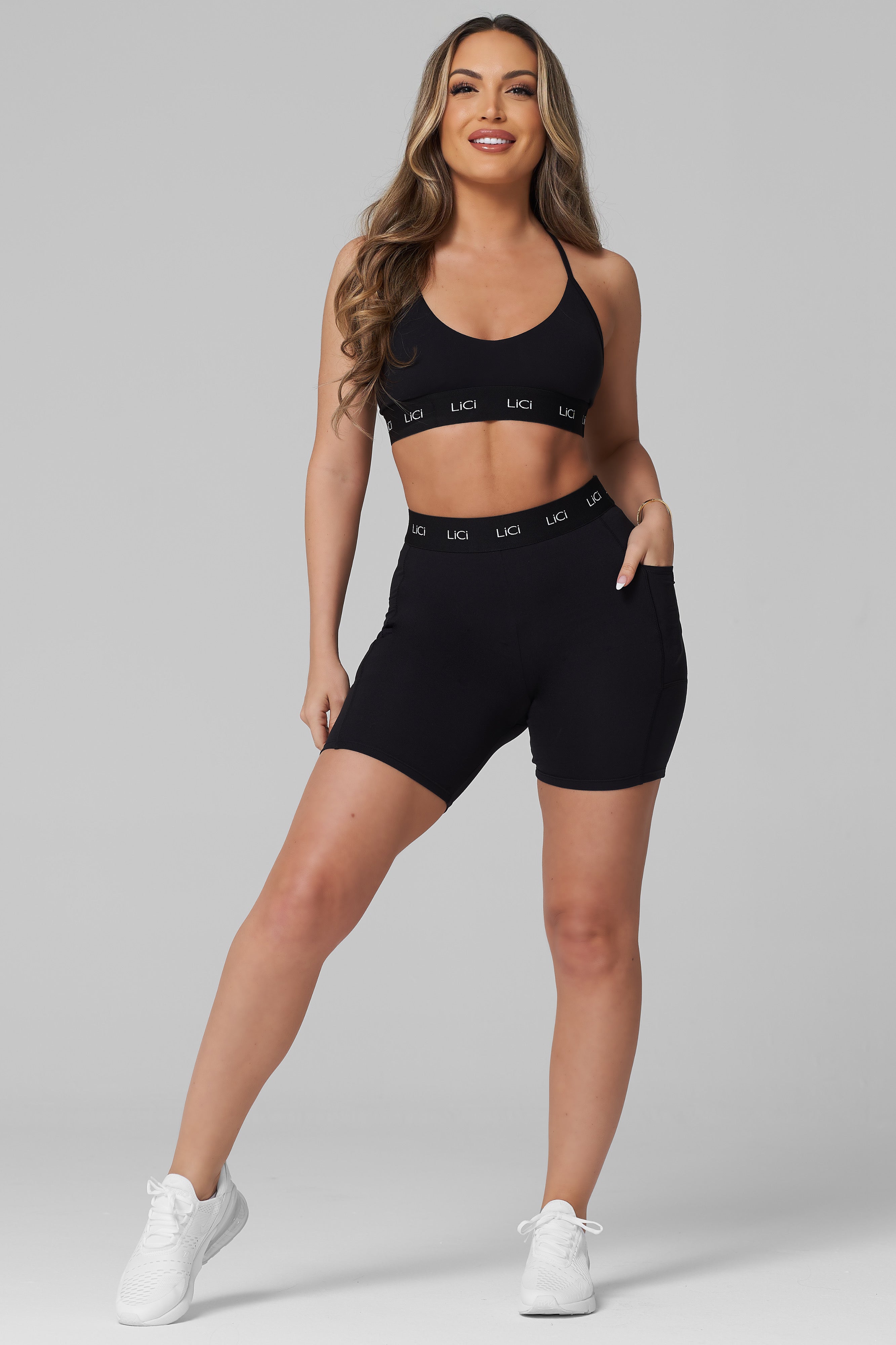 Black Cozy Sport Bralette