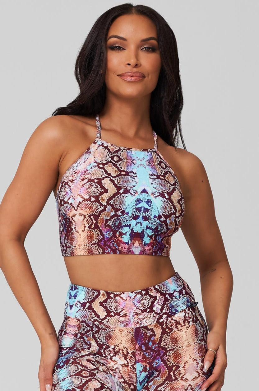 Cobra Criss Cross Crop Top