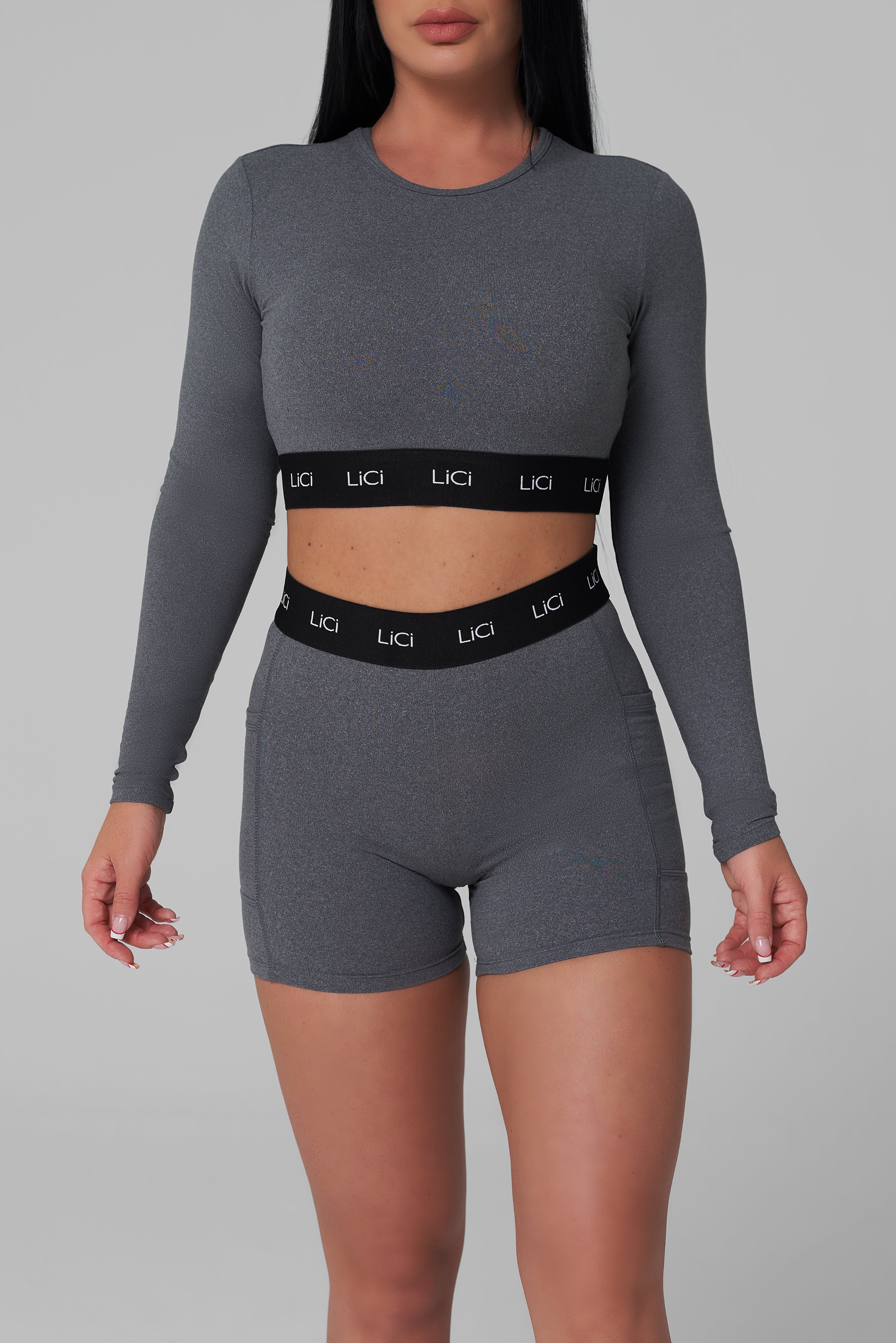 Grey Cozy Sport Long Sleeve