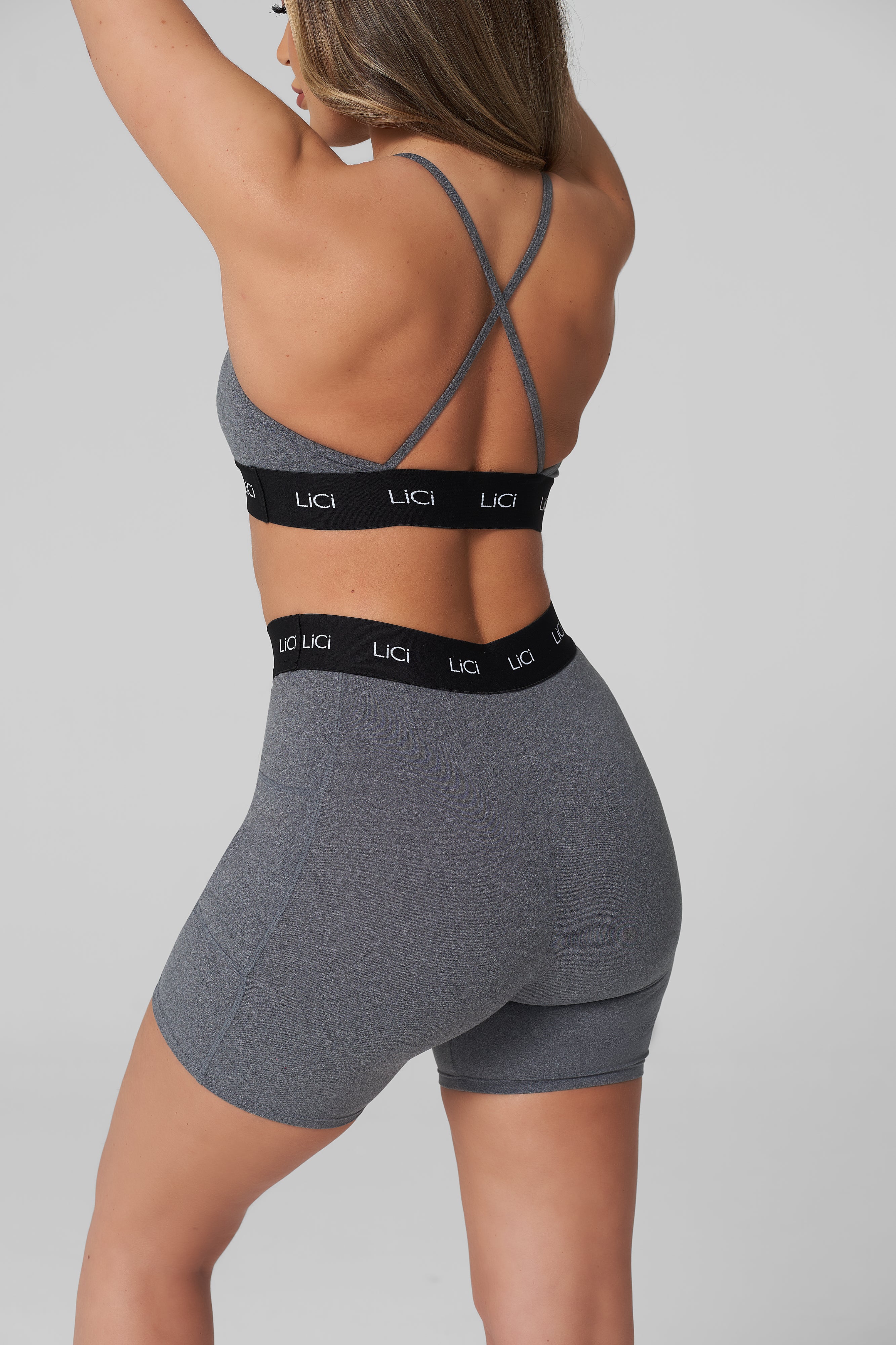 Grey Cozy Sport Bralette