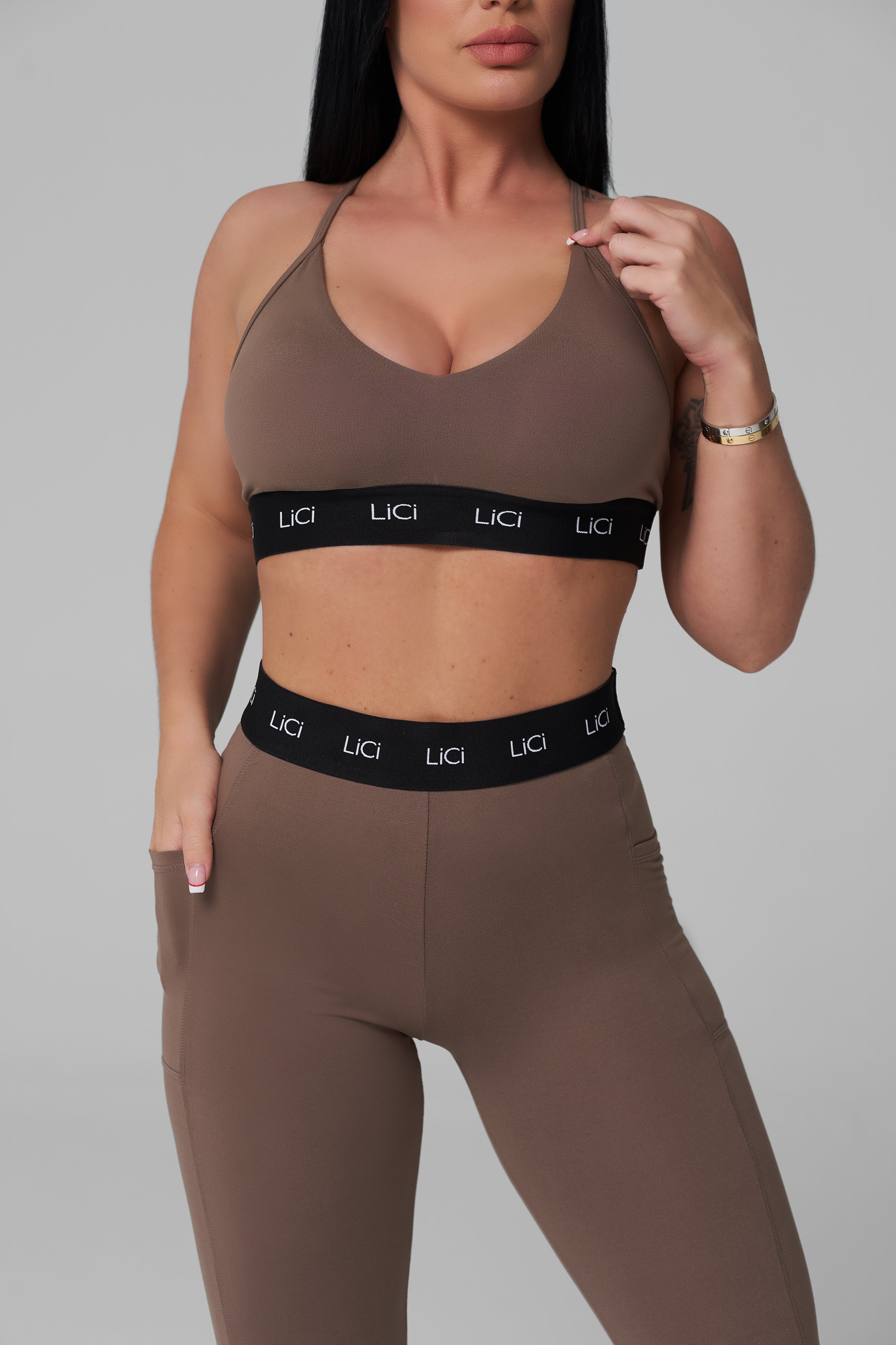 Truffle Cozy Sport Bralette