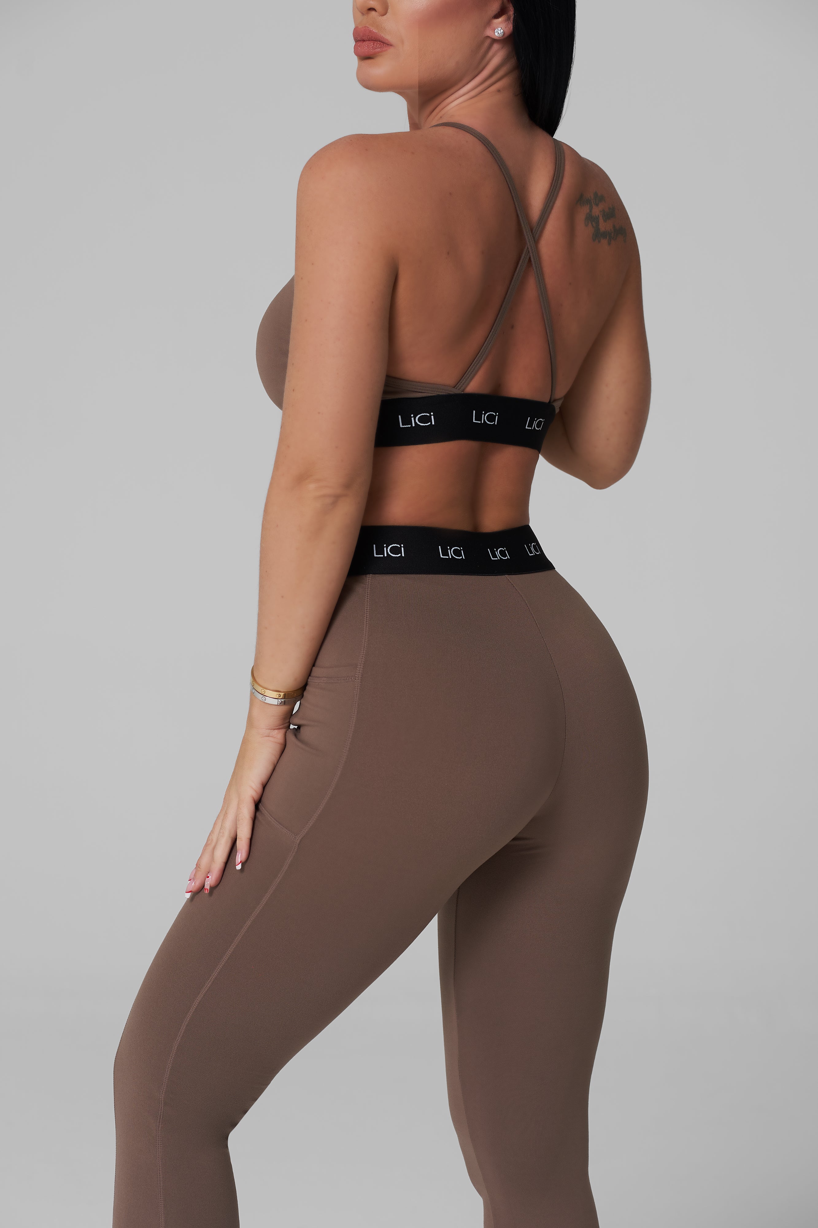 Truffle Cozy Sport Bralette