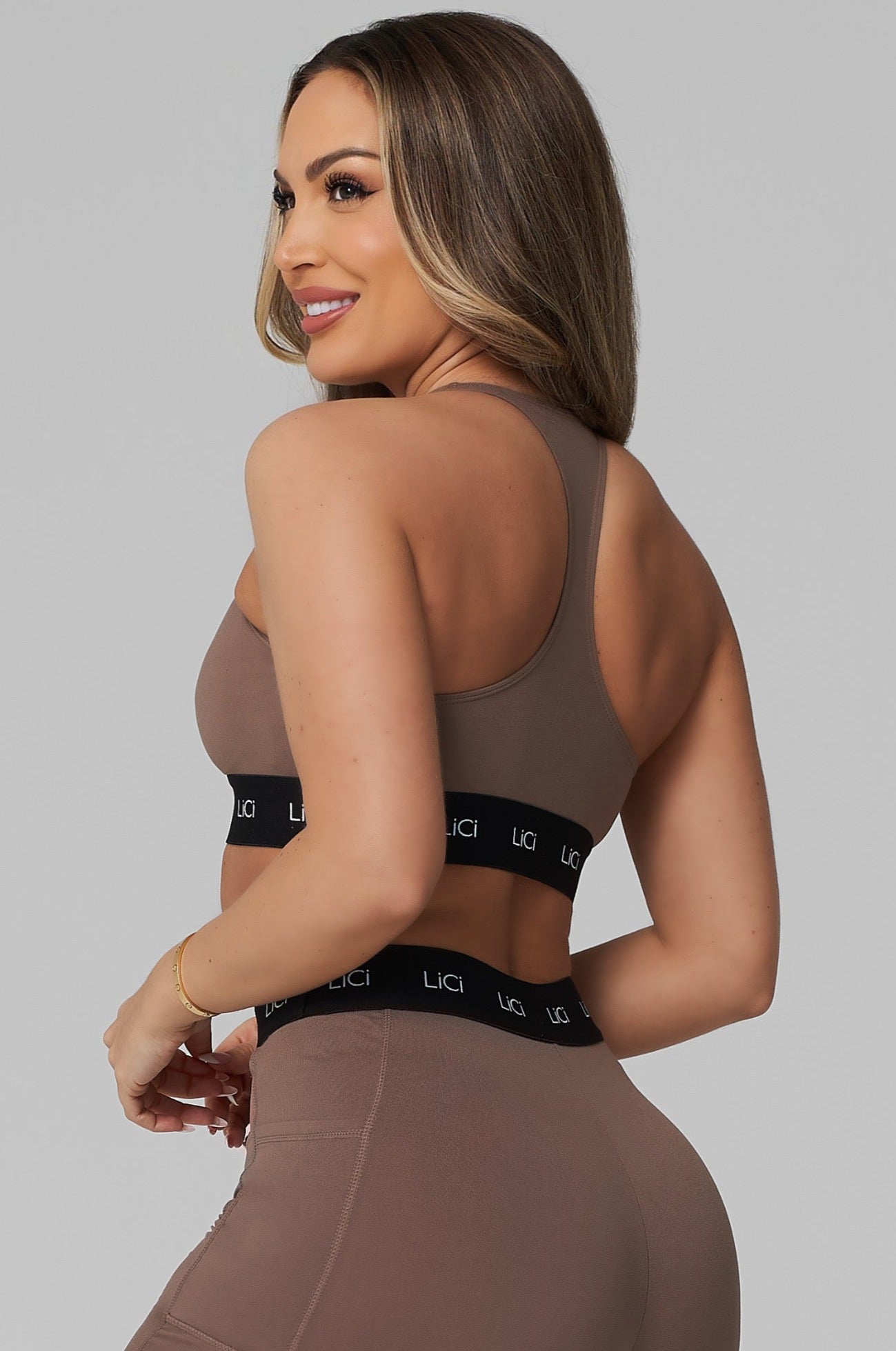 Truffle Cozy Sport Bra