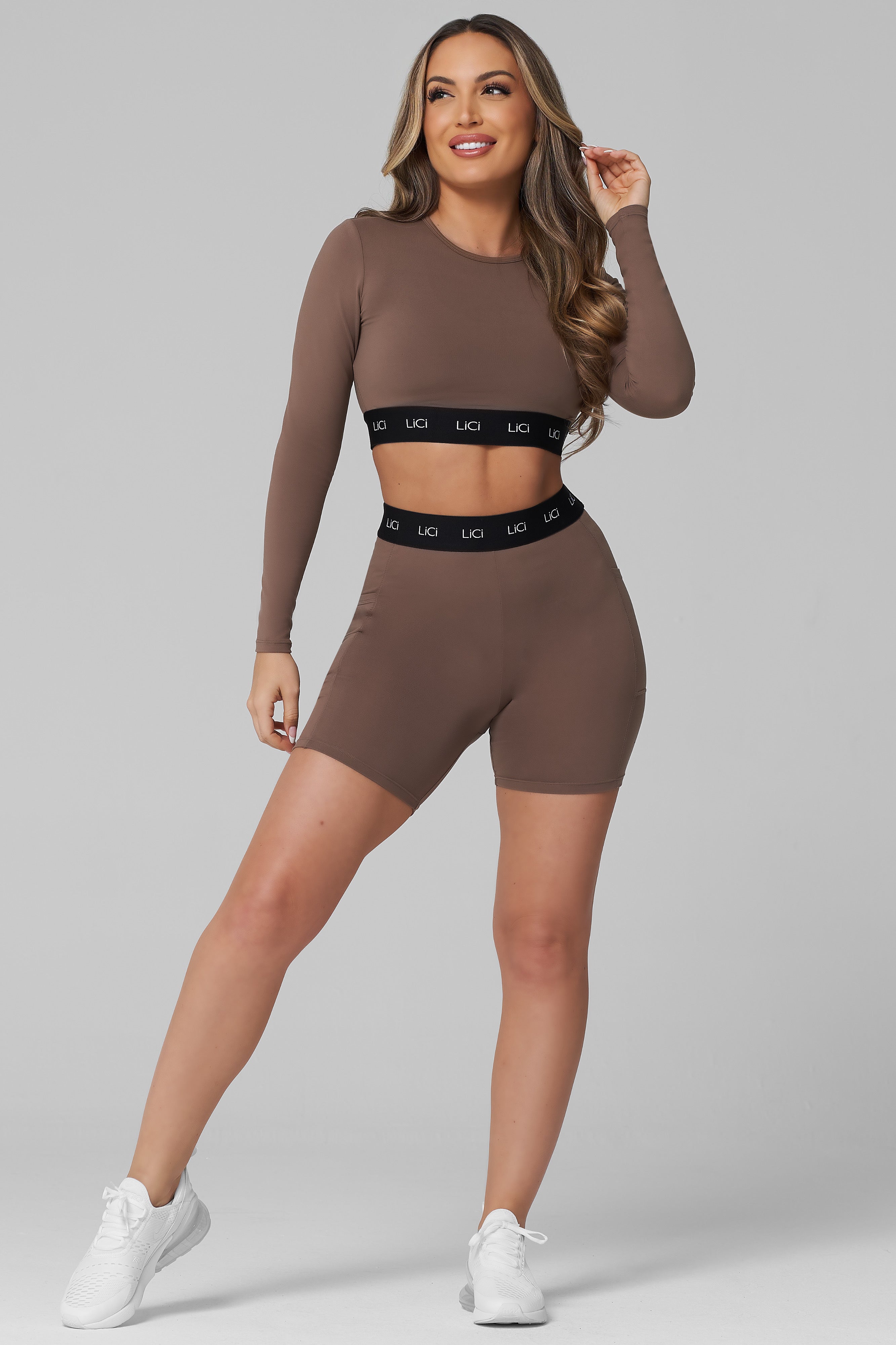 Truffle Cozy Sport Long Sleeve