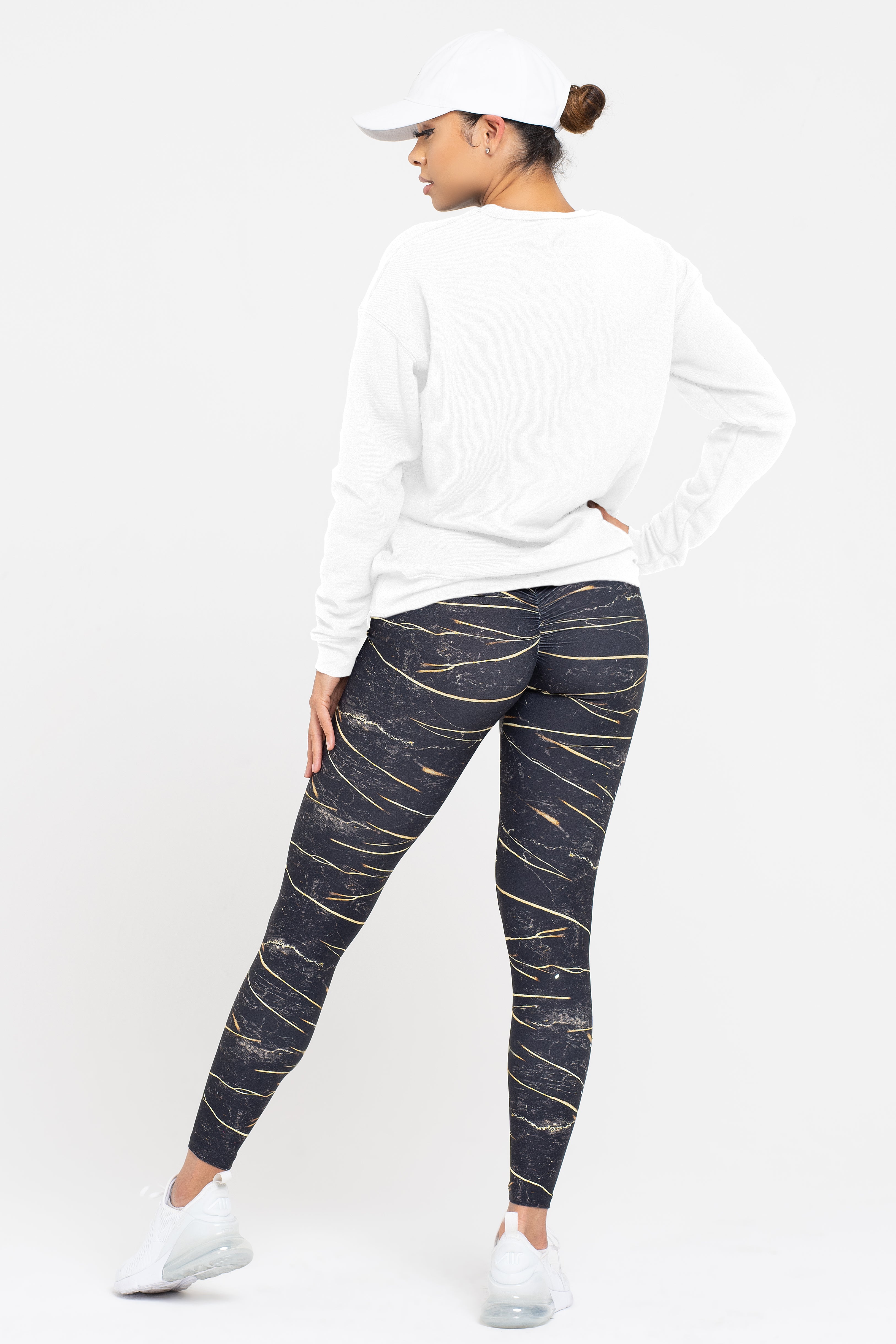 White LiCi Fleece Crewneck