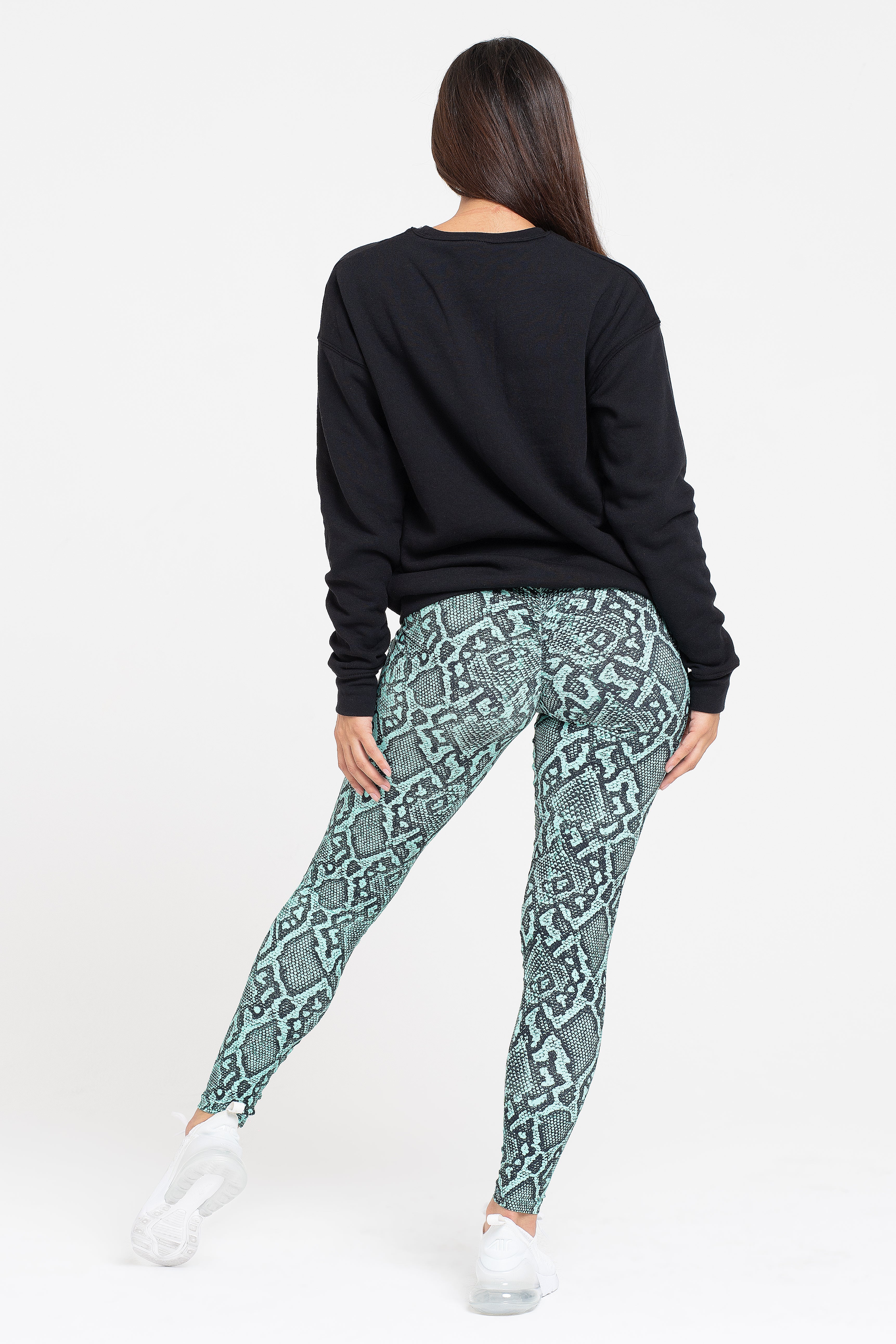Black LiCi Fleece Crewneck