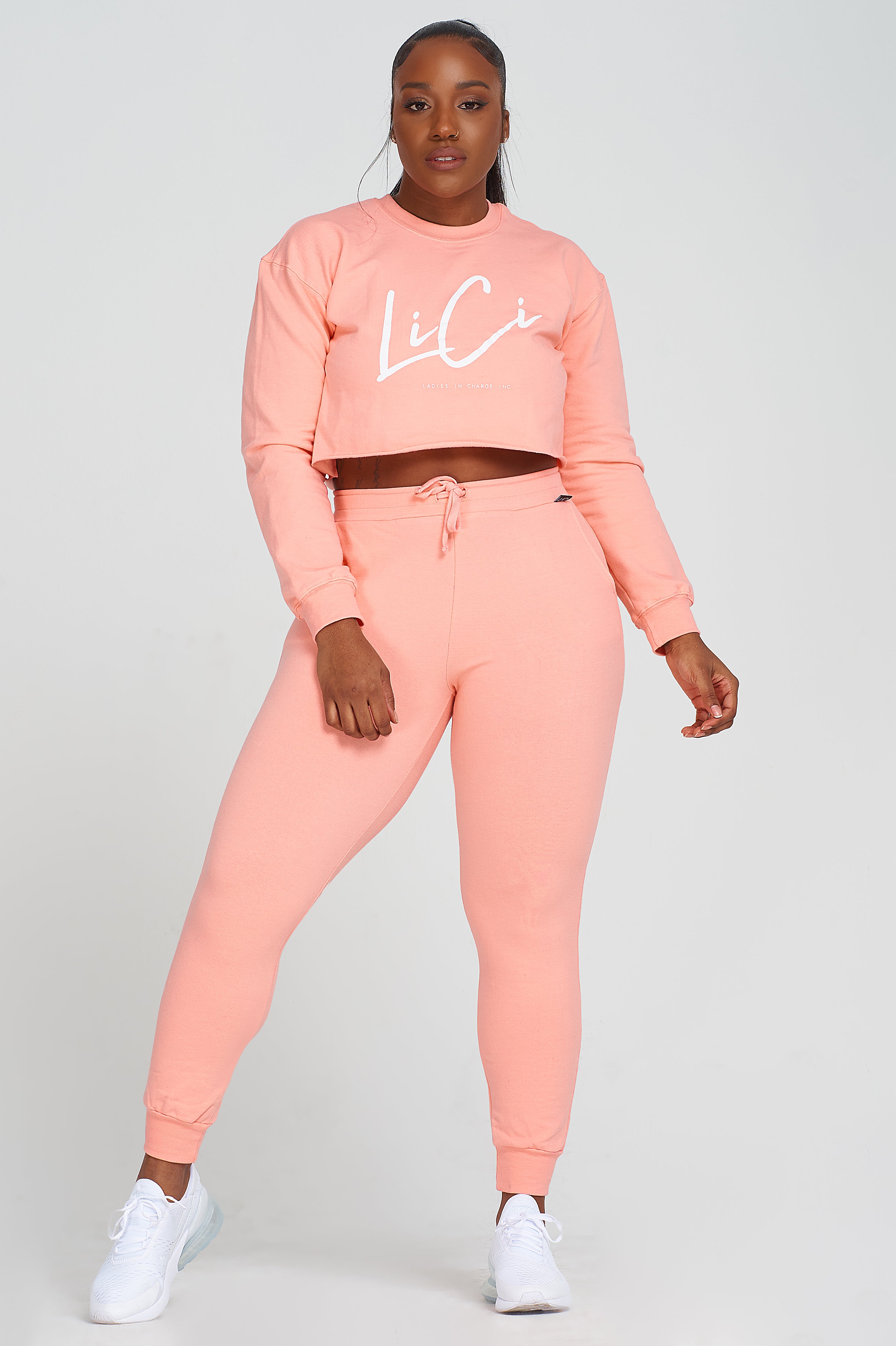 Pink Fitted Sweatpant