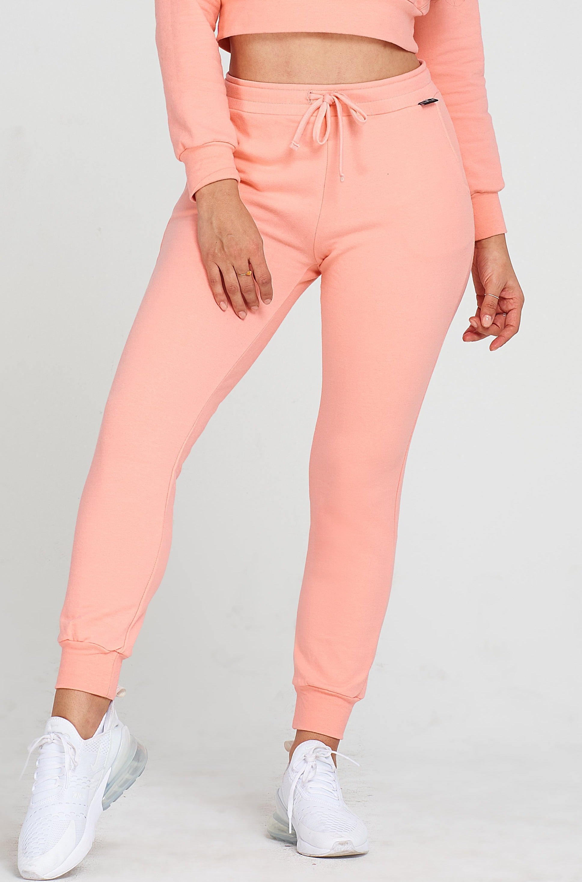 Pink Fitted Sweatpant