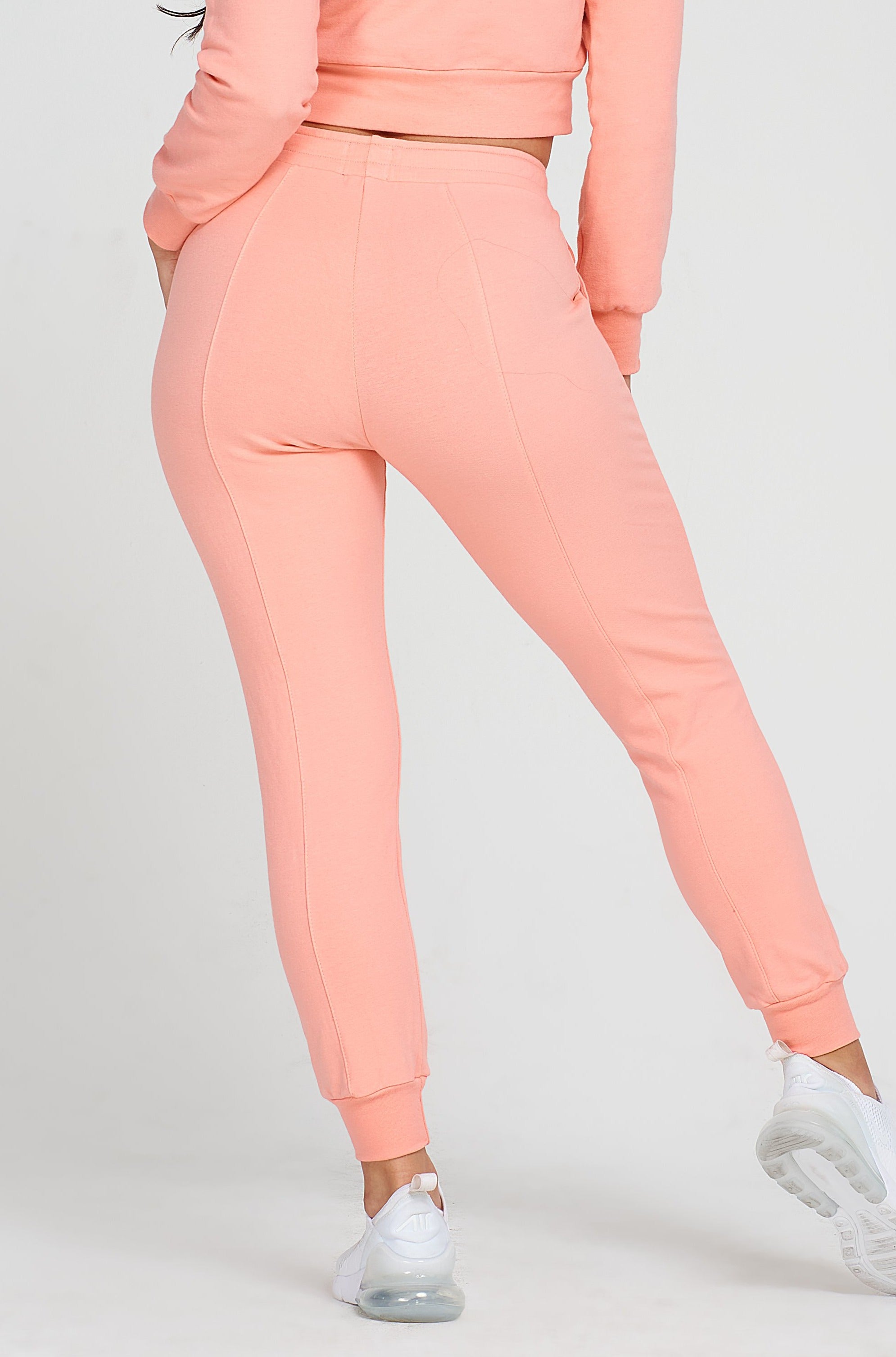 Pink Fitted Sweatpant