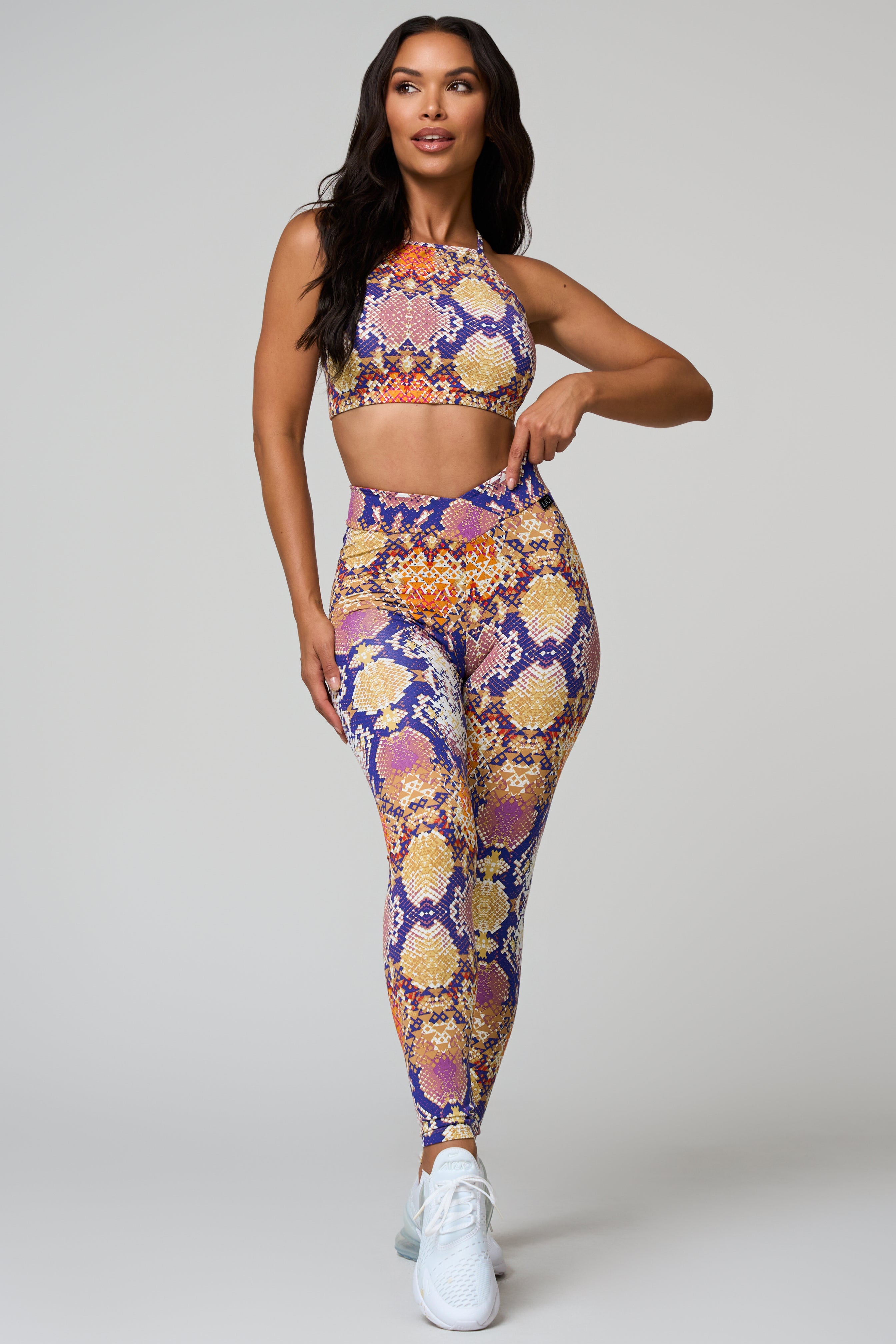 Chakra Criss Cross Crop Top