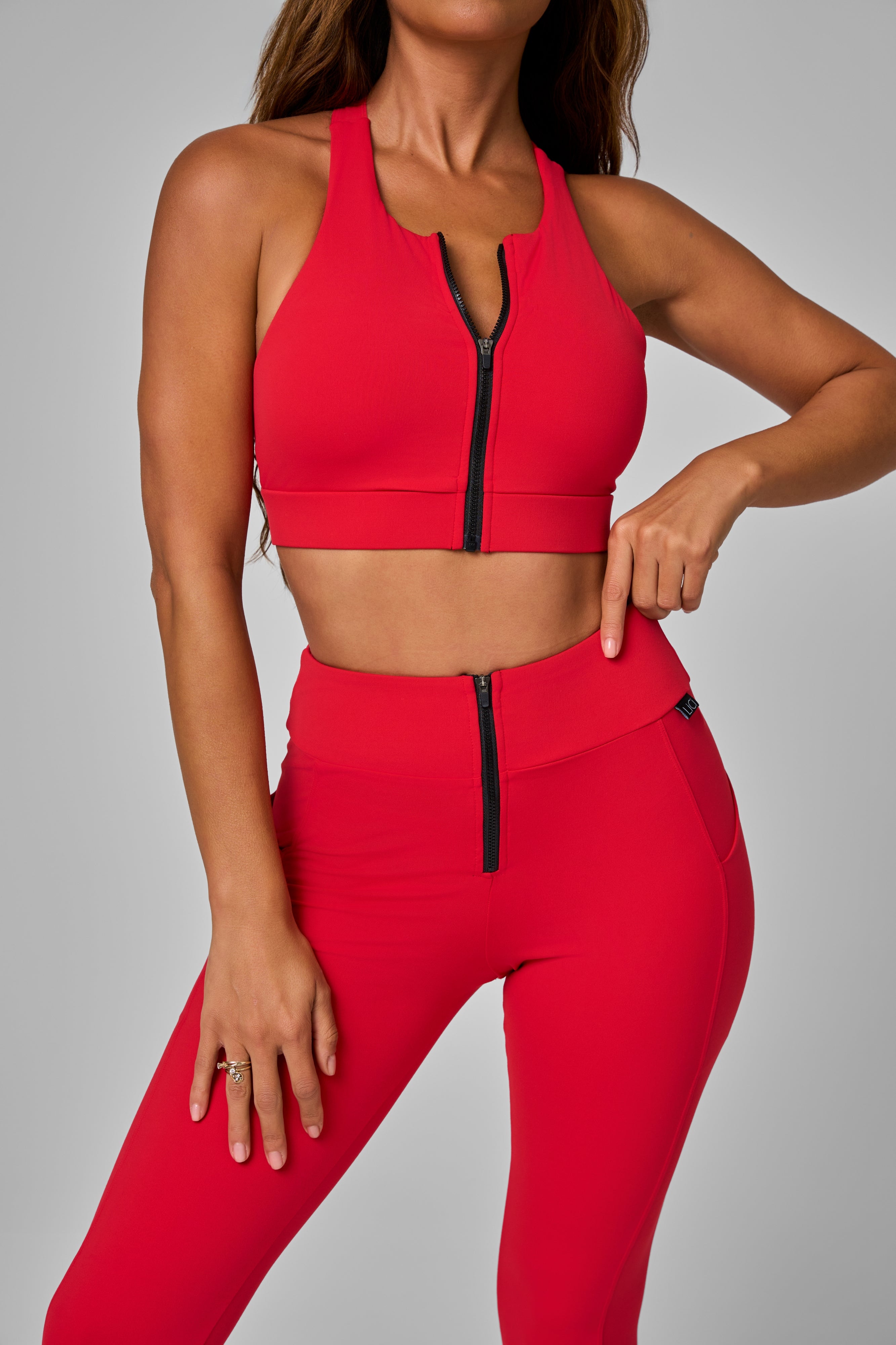 Vixen Racer Zip Up Bra