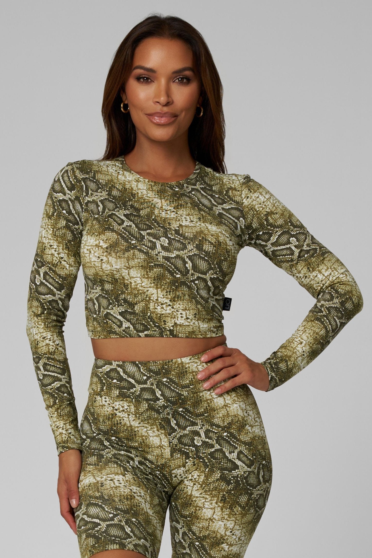 Abundance Long Sleeve Crop Top