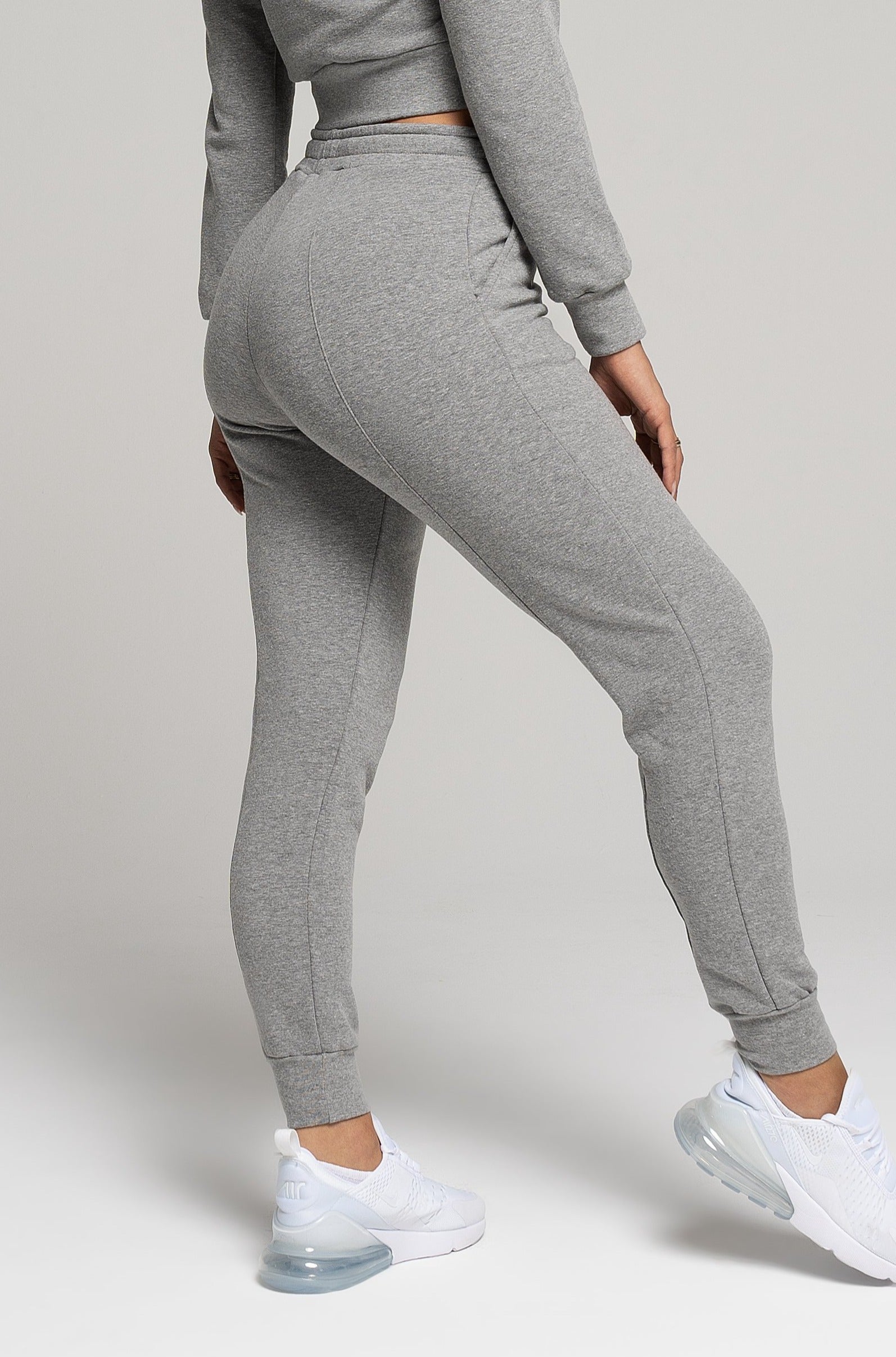 Grey Fitted Sweatpant
