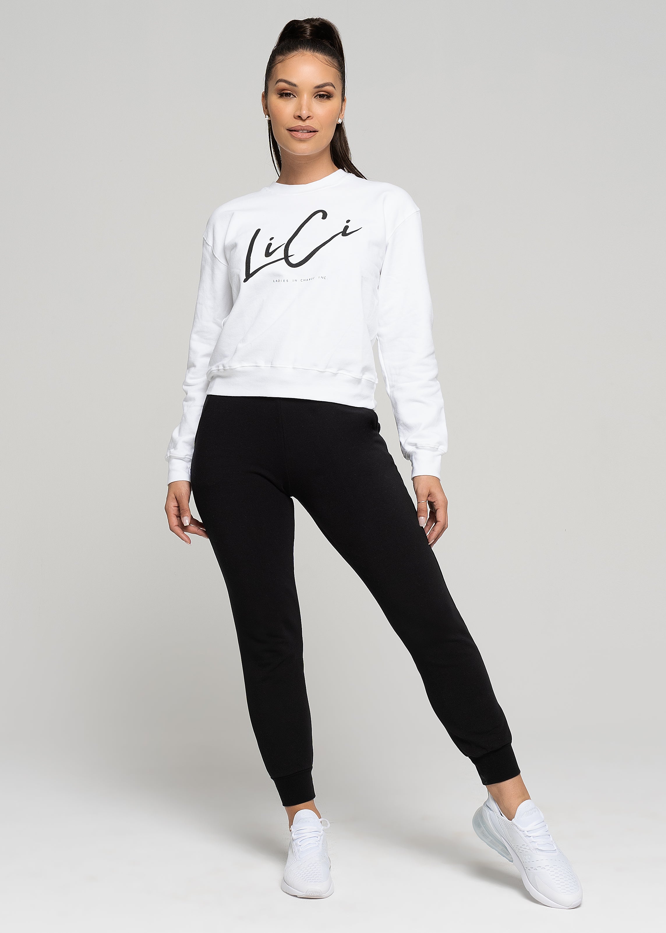 White Ladies in Charge Crewneck